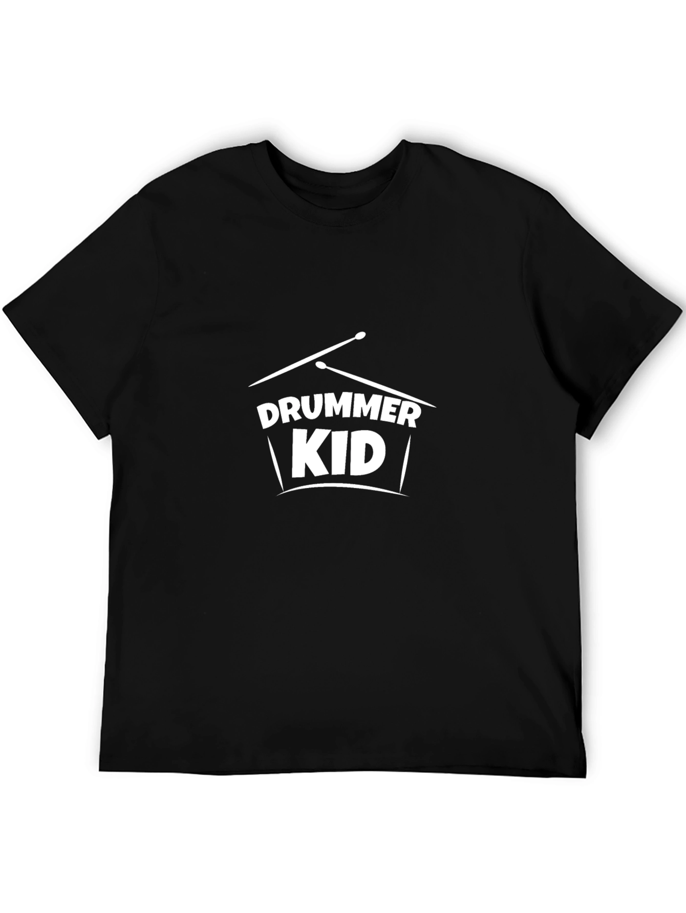 Drummer Kid Graphic Tee - Music Lover Shirt