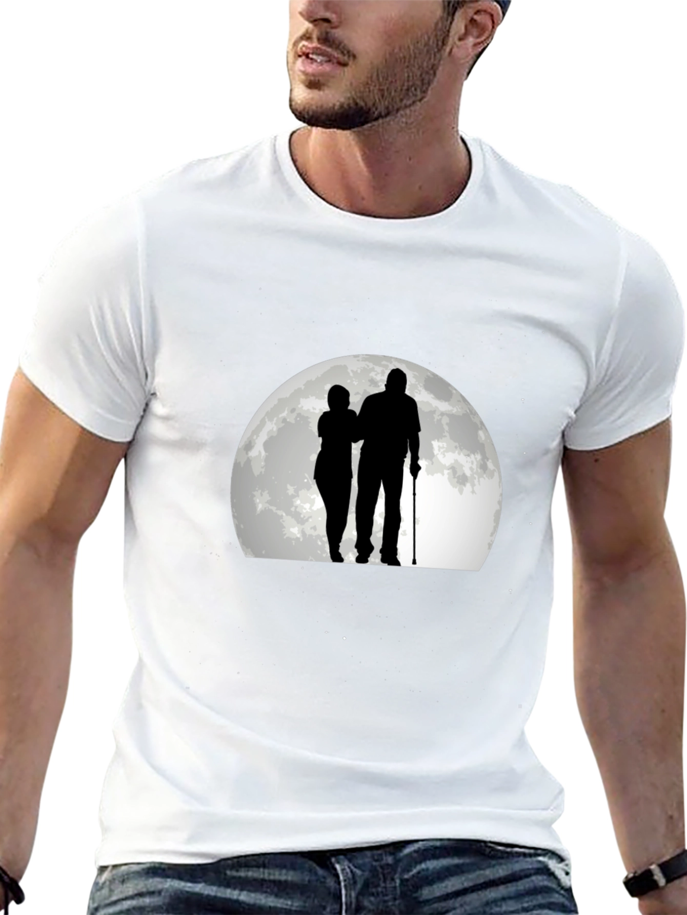 Romantic Moonlit Stroll T-Shirt