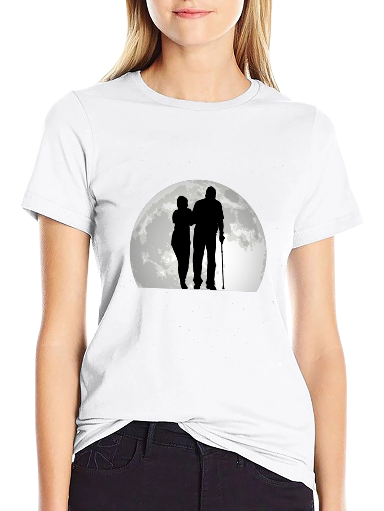 Romantic Moonlit Stroll T-Shirt