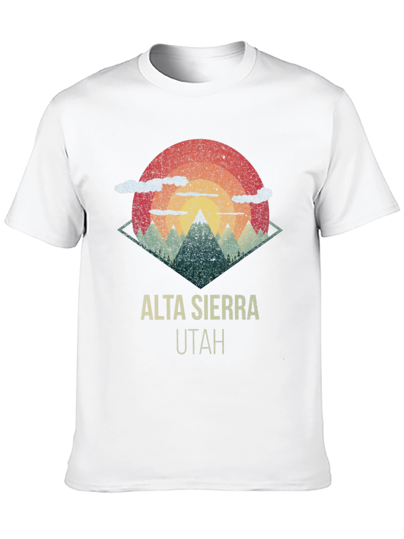 Alta Sierra Utah Retro Graphic Tee
