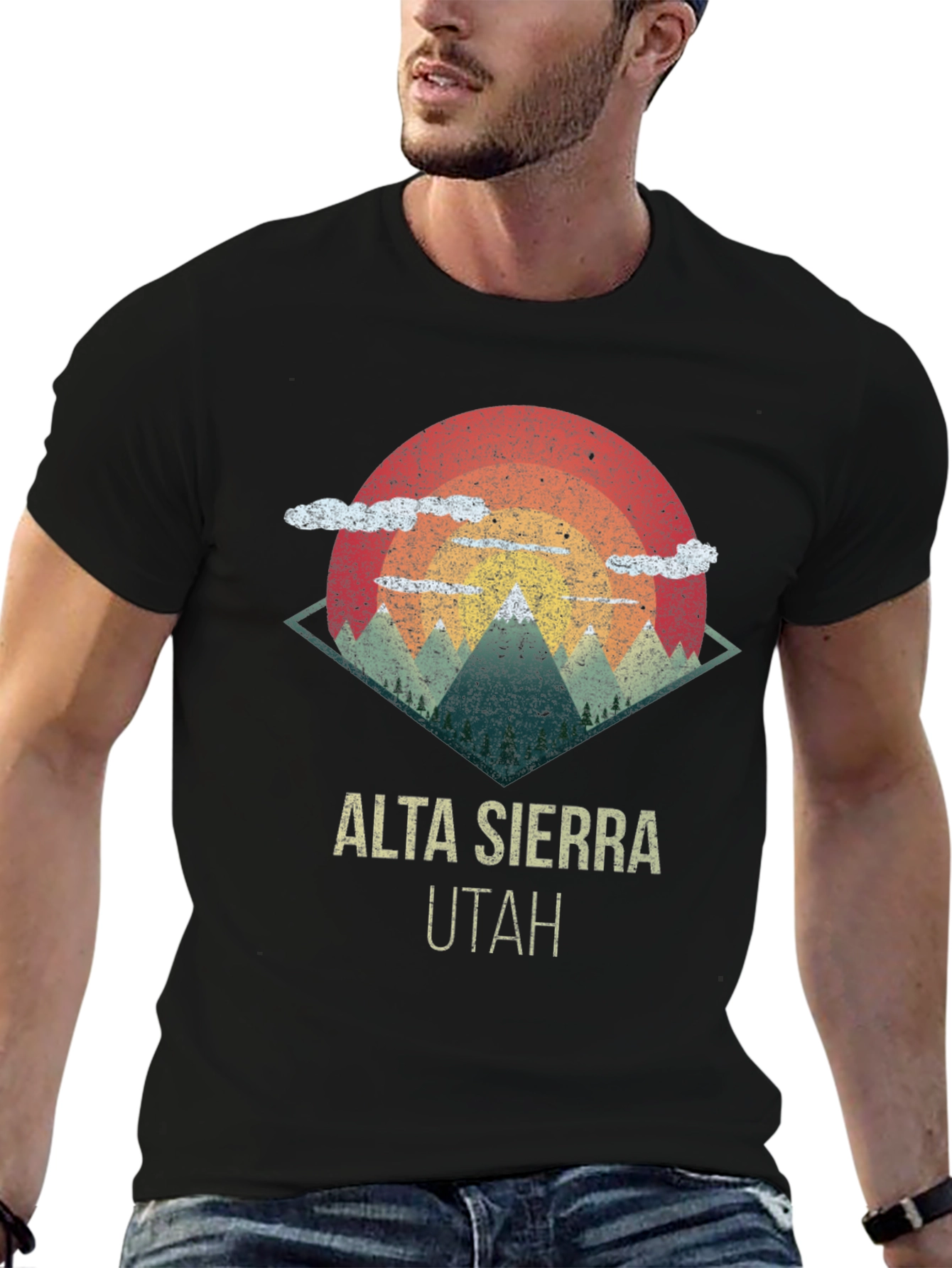Alta Sierra Utah Retro Graphic Tee