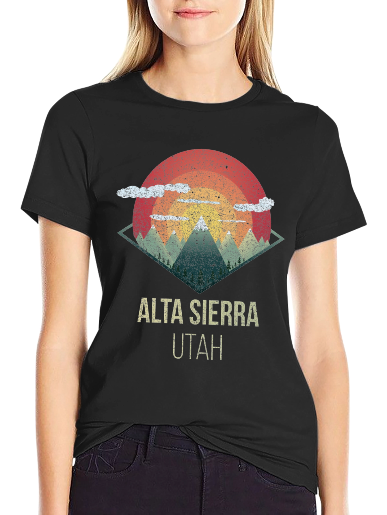 Alta Sierra Utah Retro Graphic Tee
