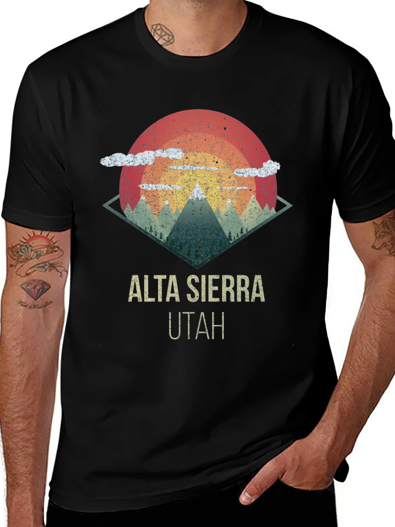 Alta Sierra Utah Retro Graphic Tee