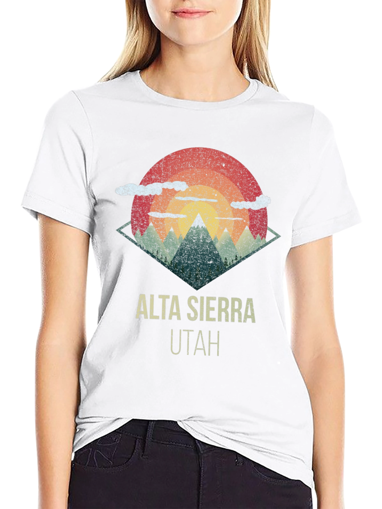 Alta Sierra Utah Retro Graphic Tee