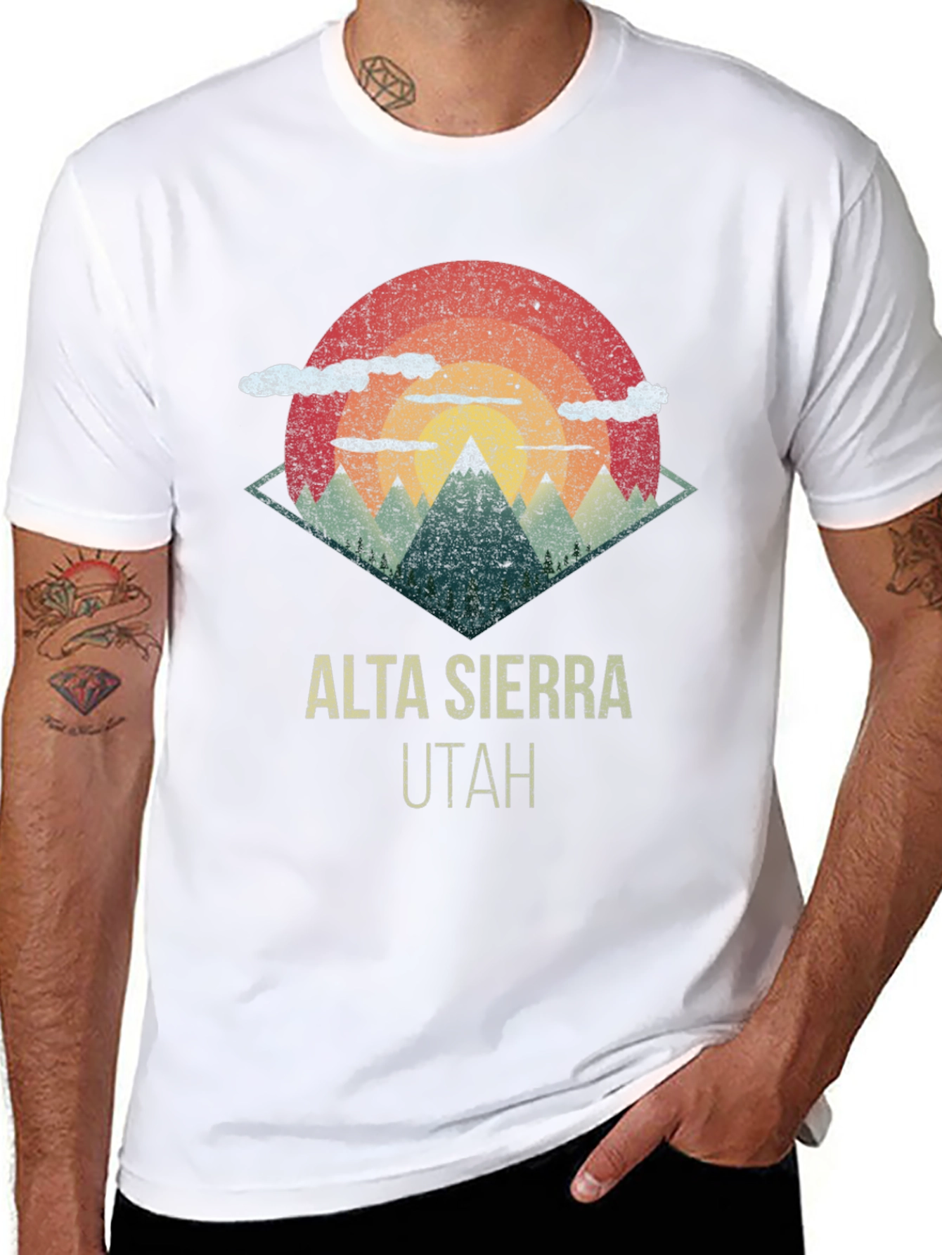 Alta Sierra Utah Retro Graphic Tee