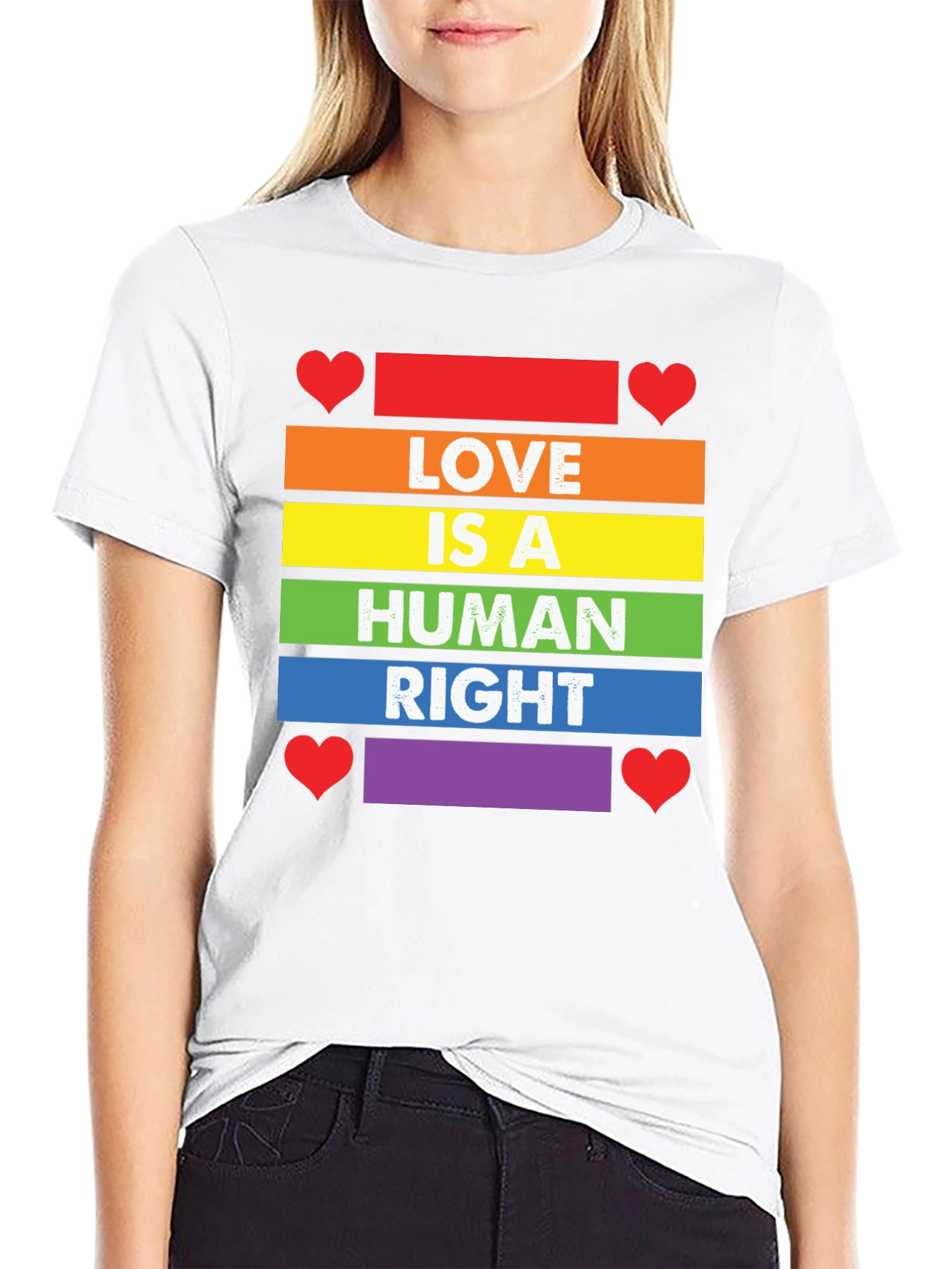 Love is a Human Right Pride T-Shirt