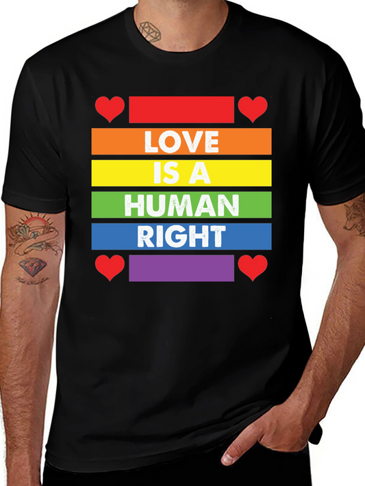 Love is a Human Right Pride T-Shirt