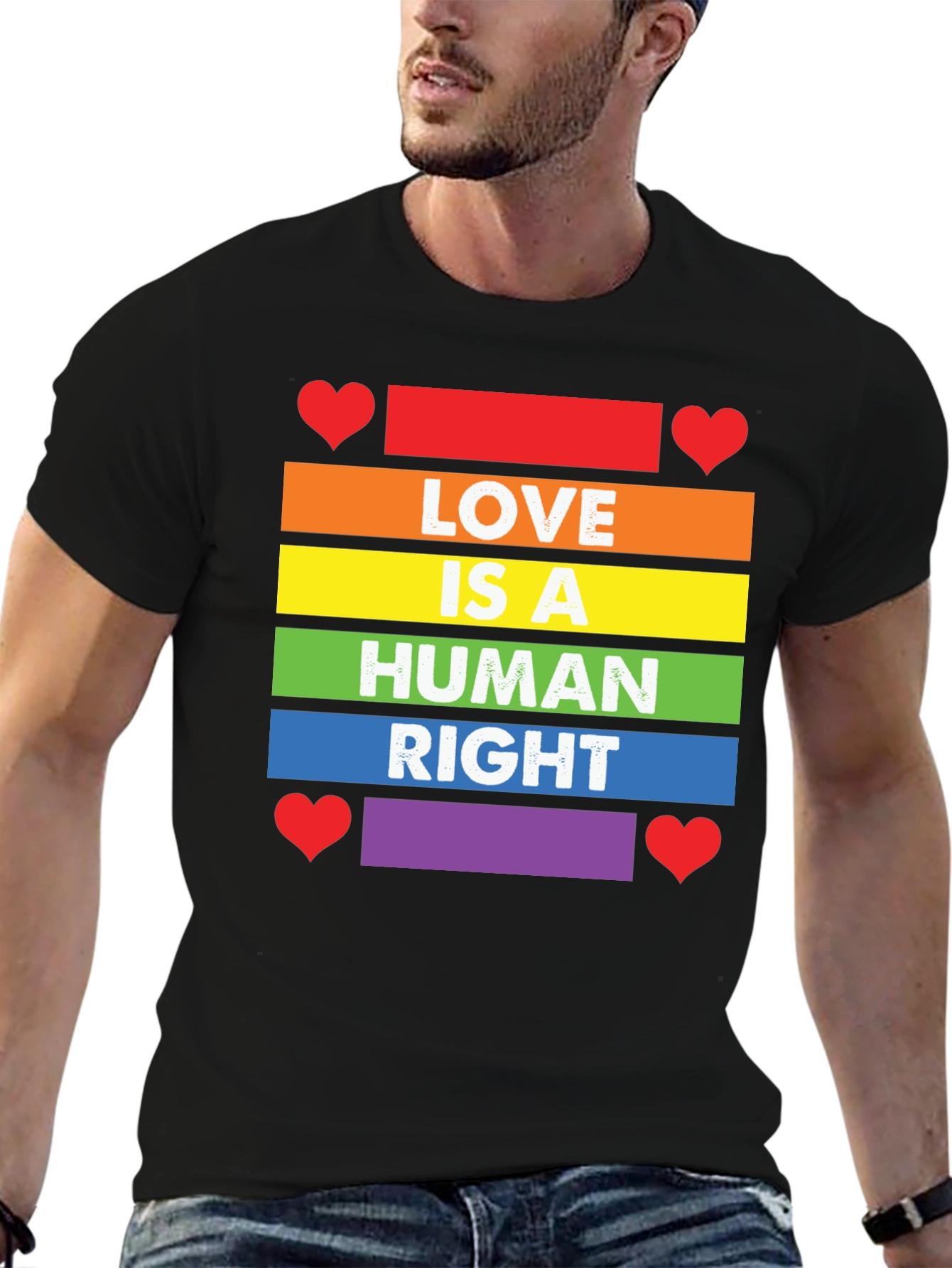 Love is a Human Right Pride T-Shirt