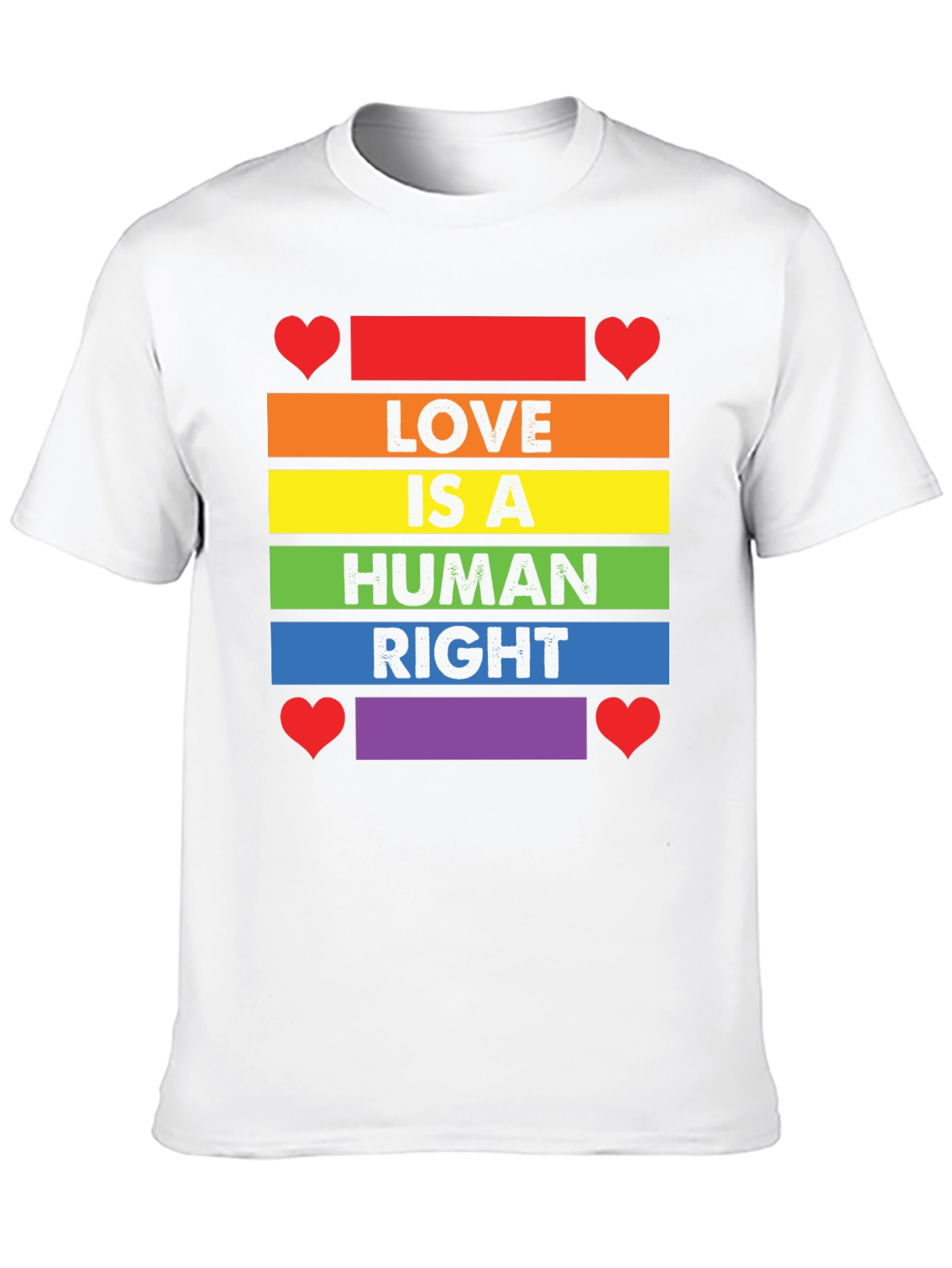 Love is a Human Right Pride T-Shirt