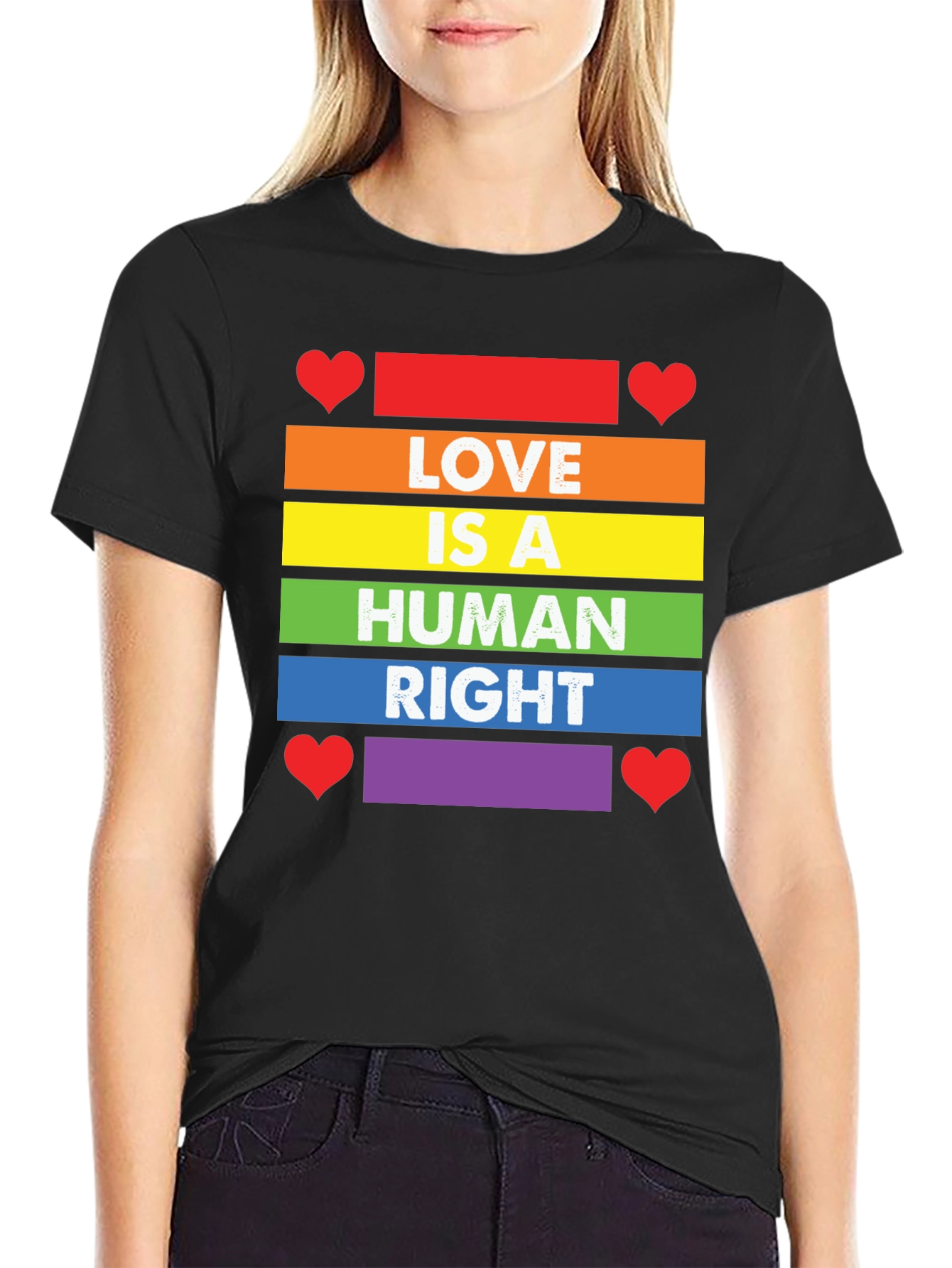 Love is a Human Right Pride T-Shirt