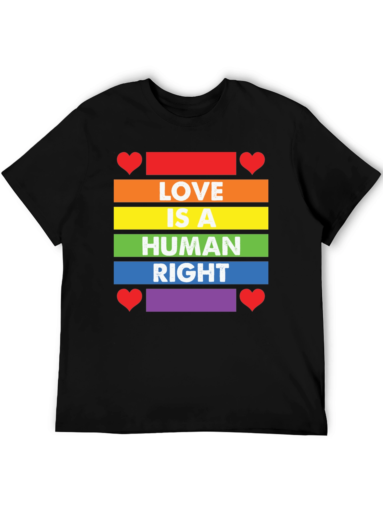 Love is a Human Right Pride T-Shirt