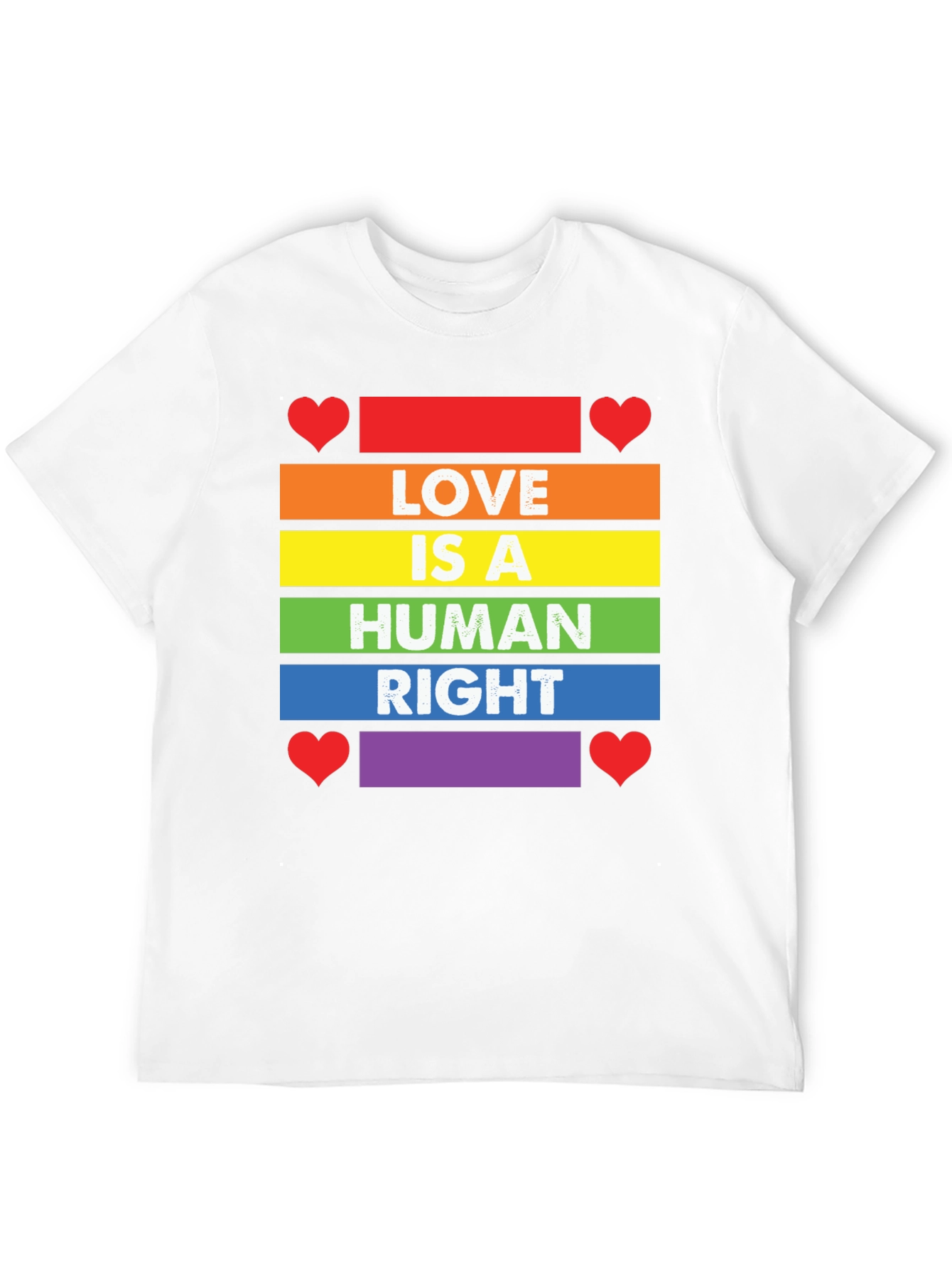 Love is a Human Right Pride T-Shirt