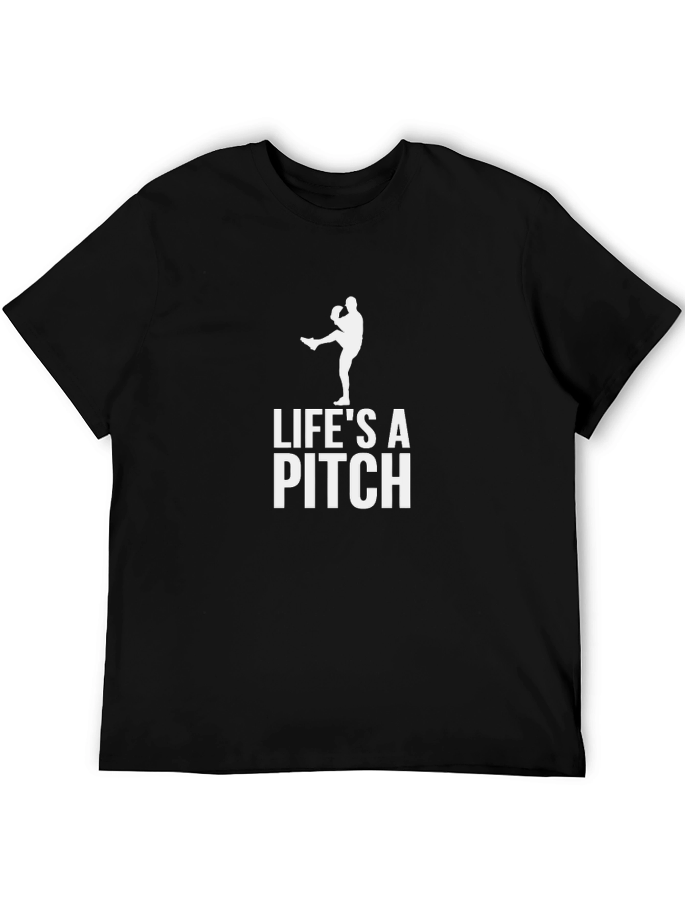 Lifes a Pitch Baseball T-Shirt