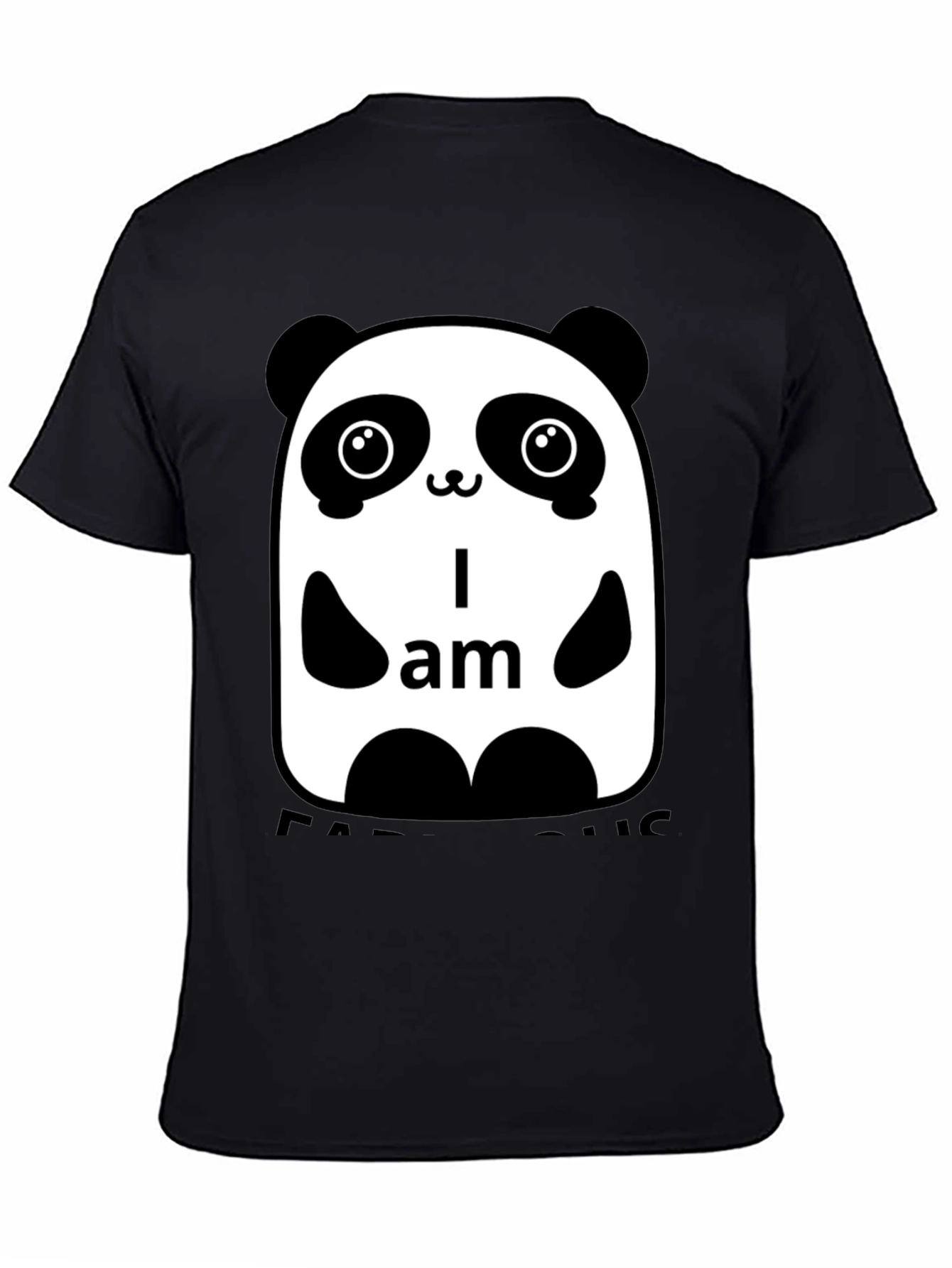 I am Fat PUG Panda T-Shirt
