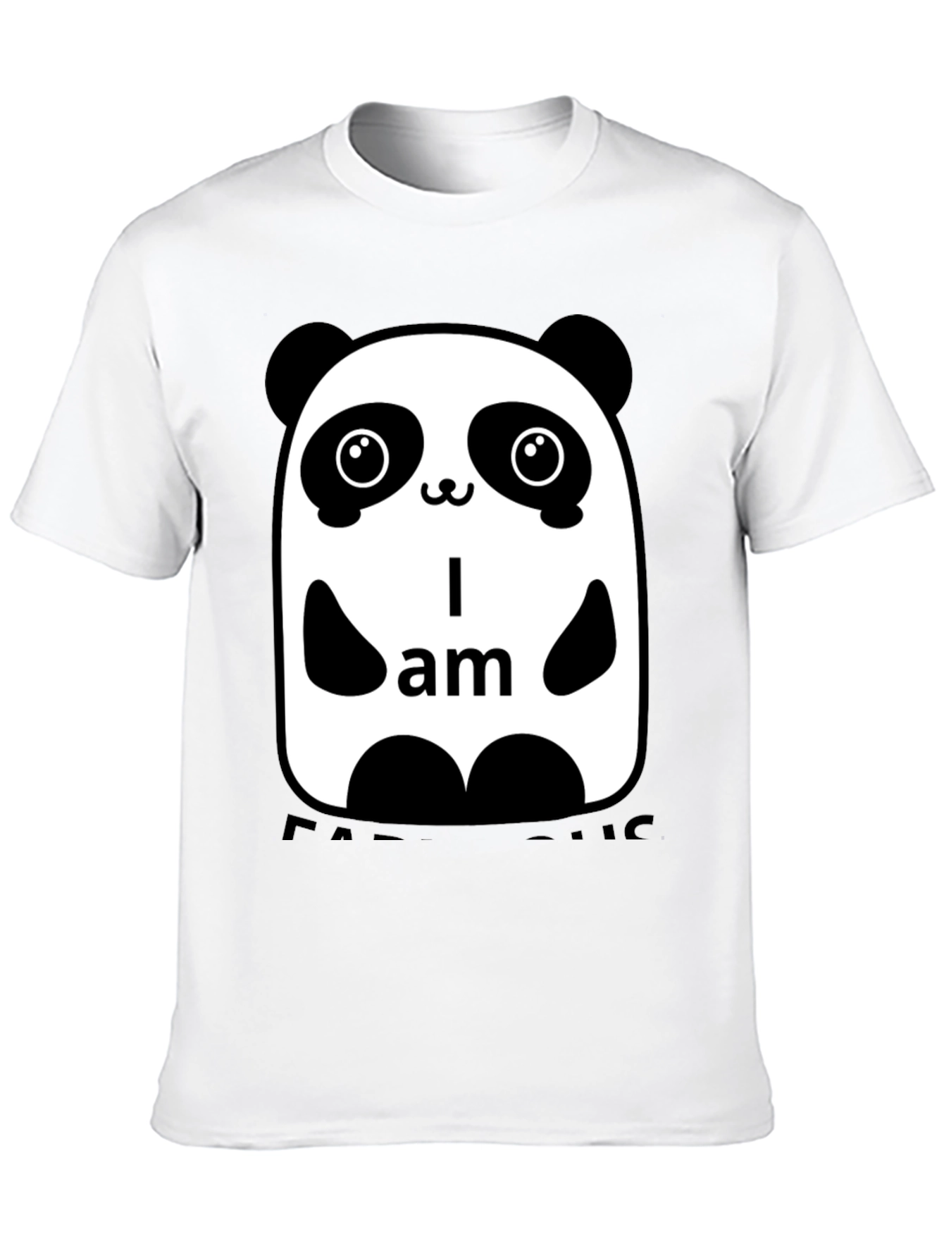 I am Fat PUG Panda T-Shirt