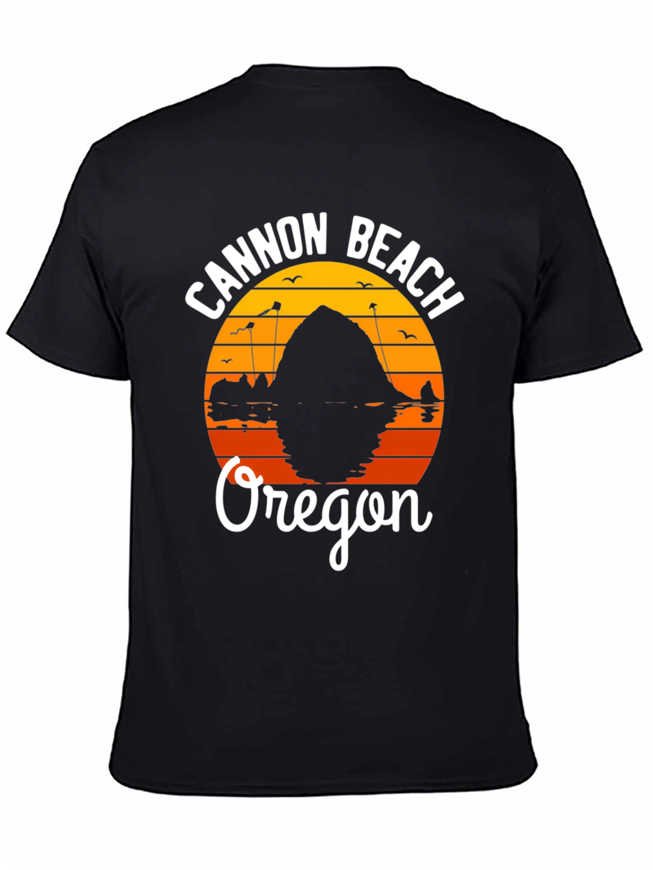 Cannon Beach Oregon Graphic T-Shirt