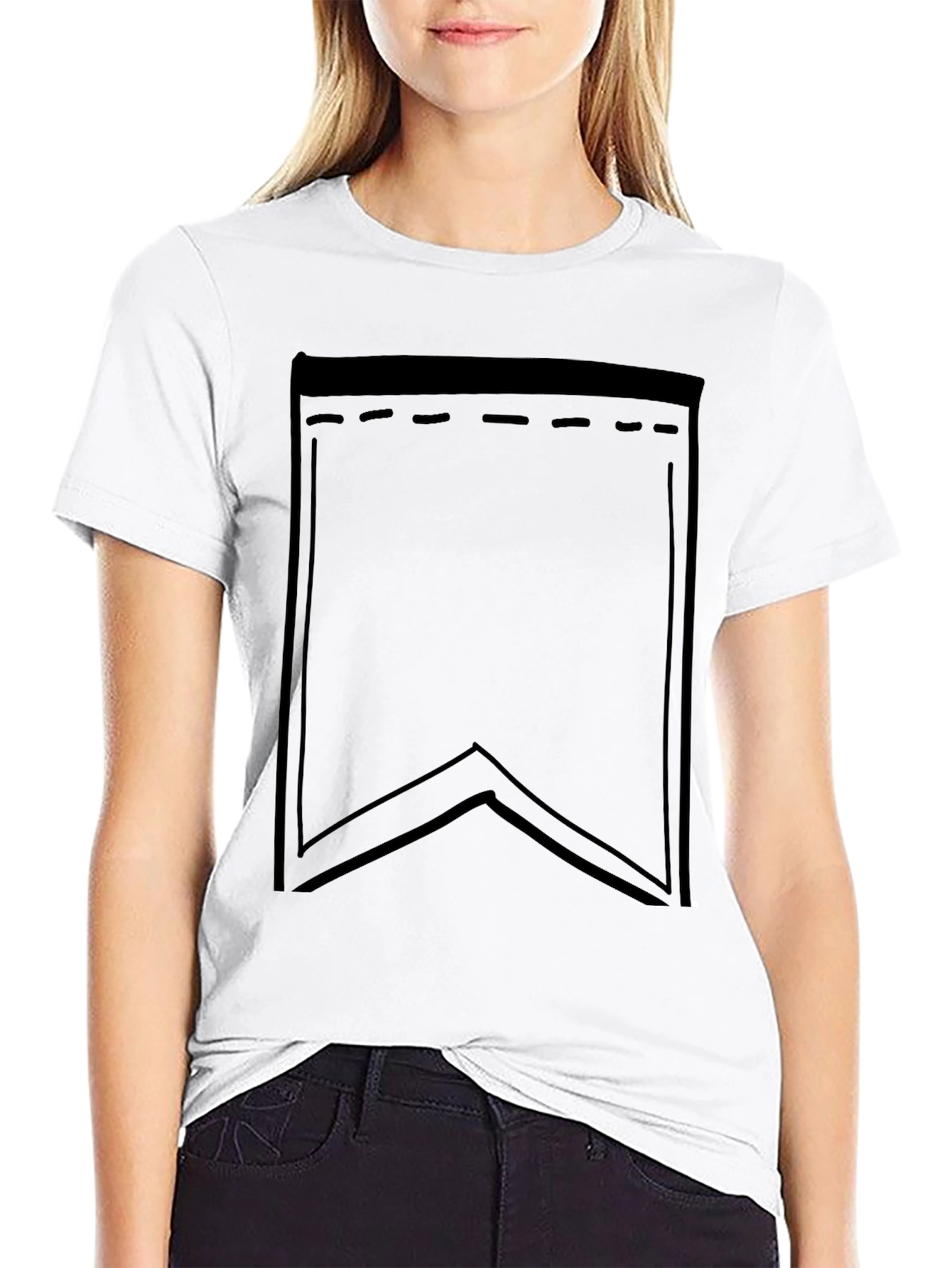 Black Banner Graphic Tee