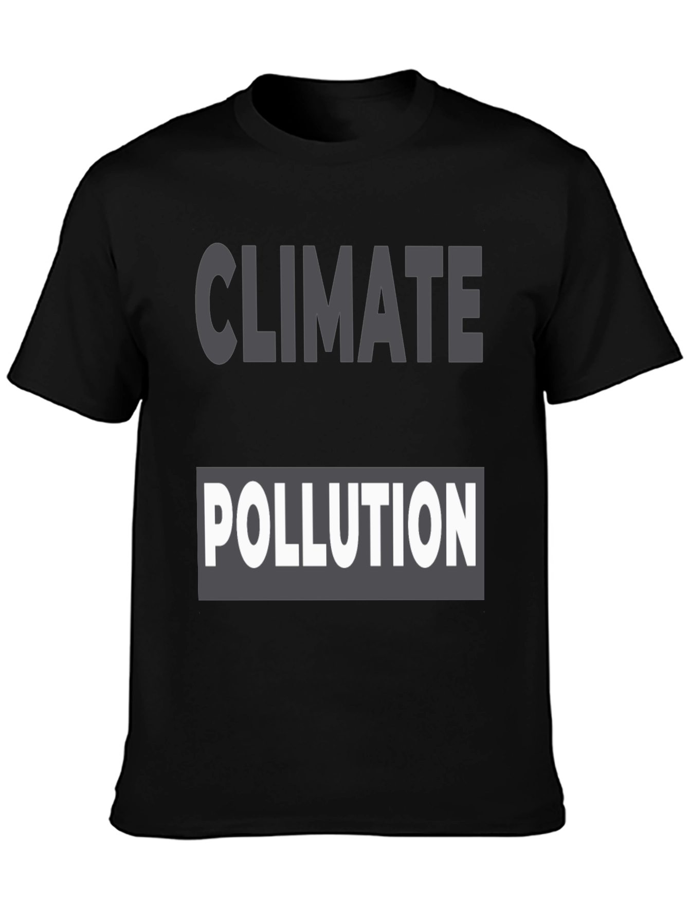 Climate Pollution Awareness T-Shirt