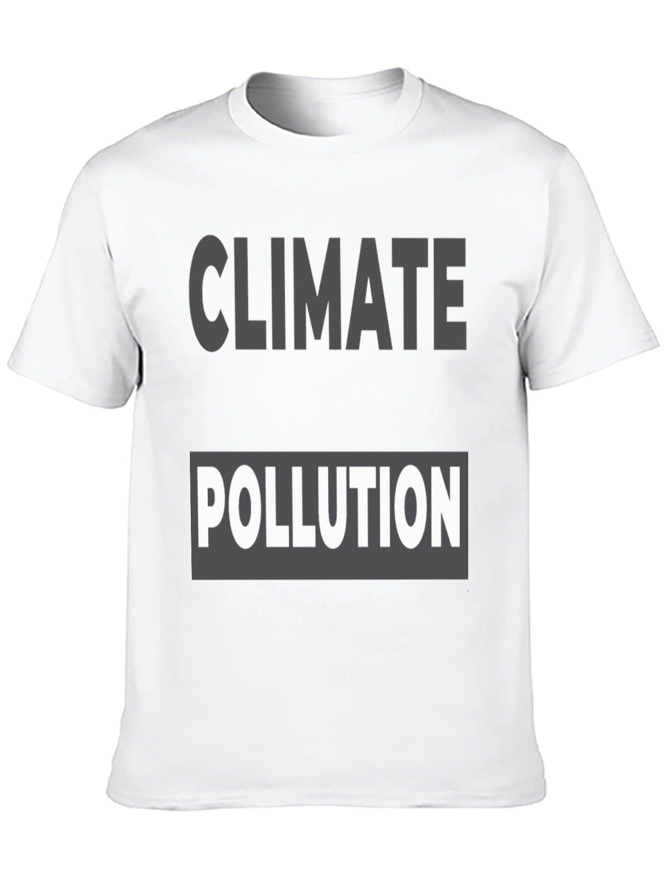 Climate Pollution Awareness T-Shirt