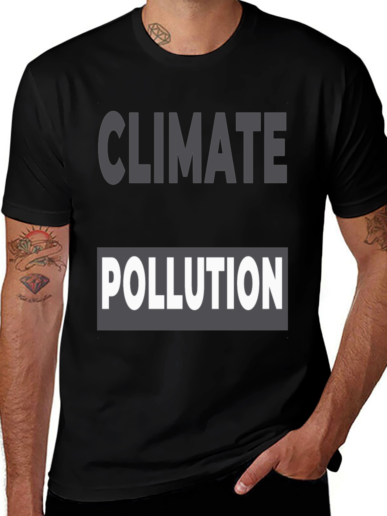 Climate Pollution Awareness T-Shirt
