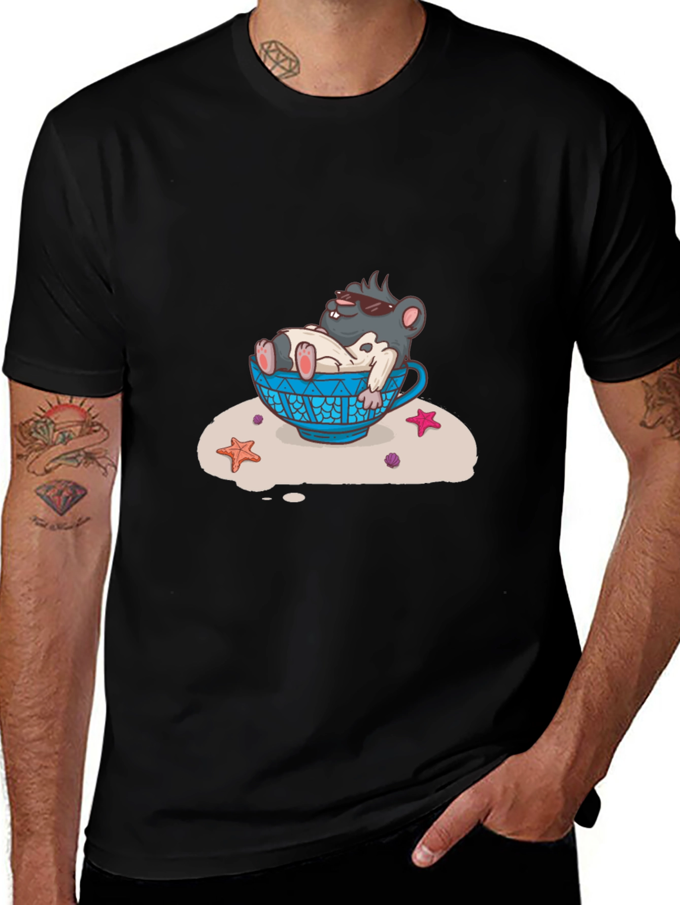 Chill Rat in a Cup T-Shirt