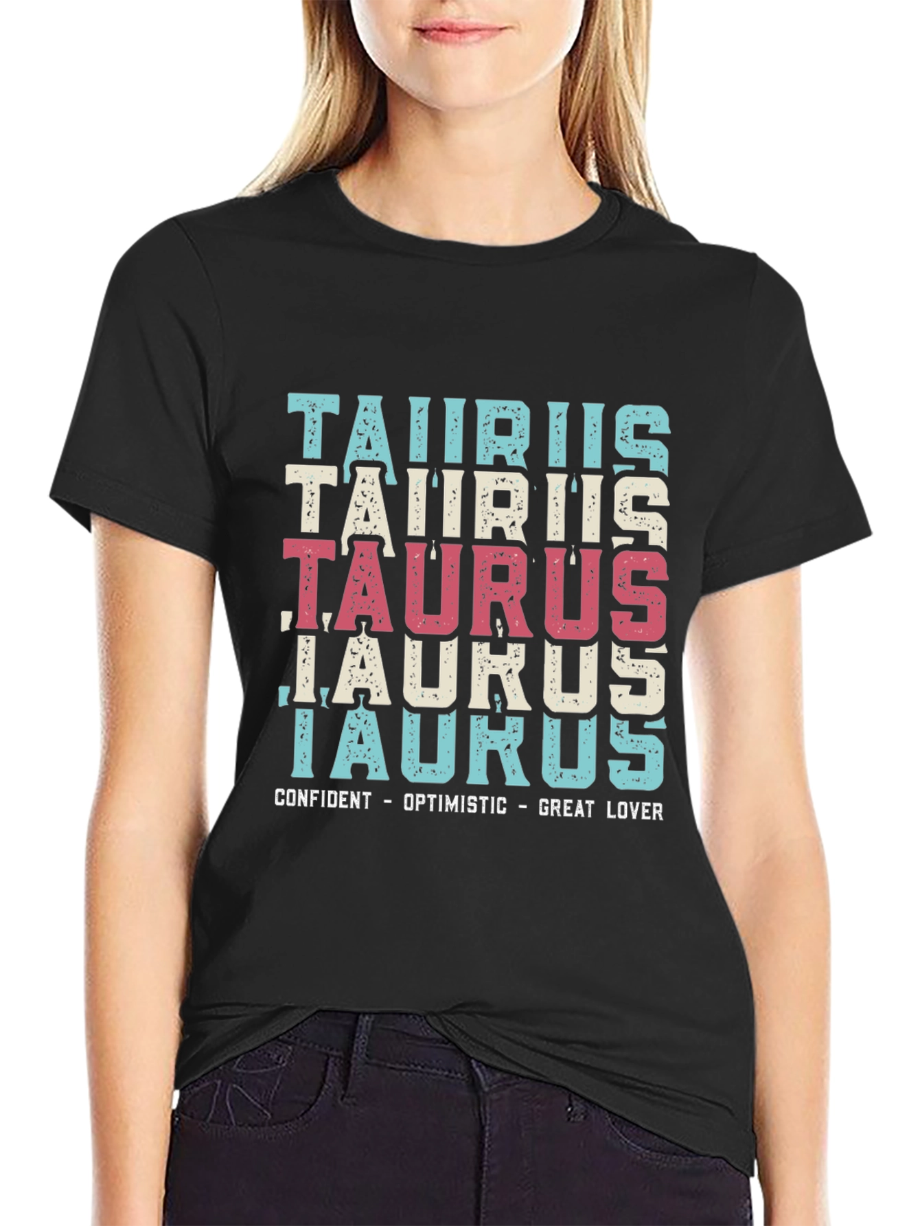 Taurus Zodiac Sign T-Shirt - Confident Optimistic Great Lover