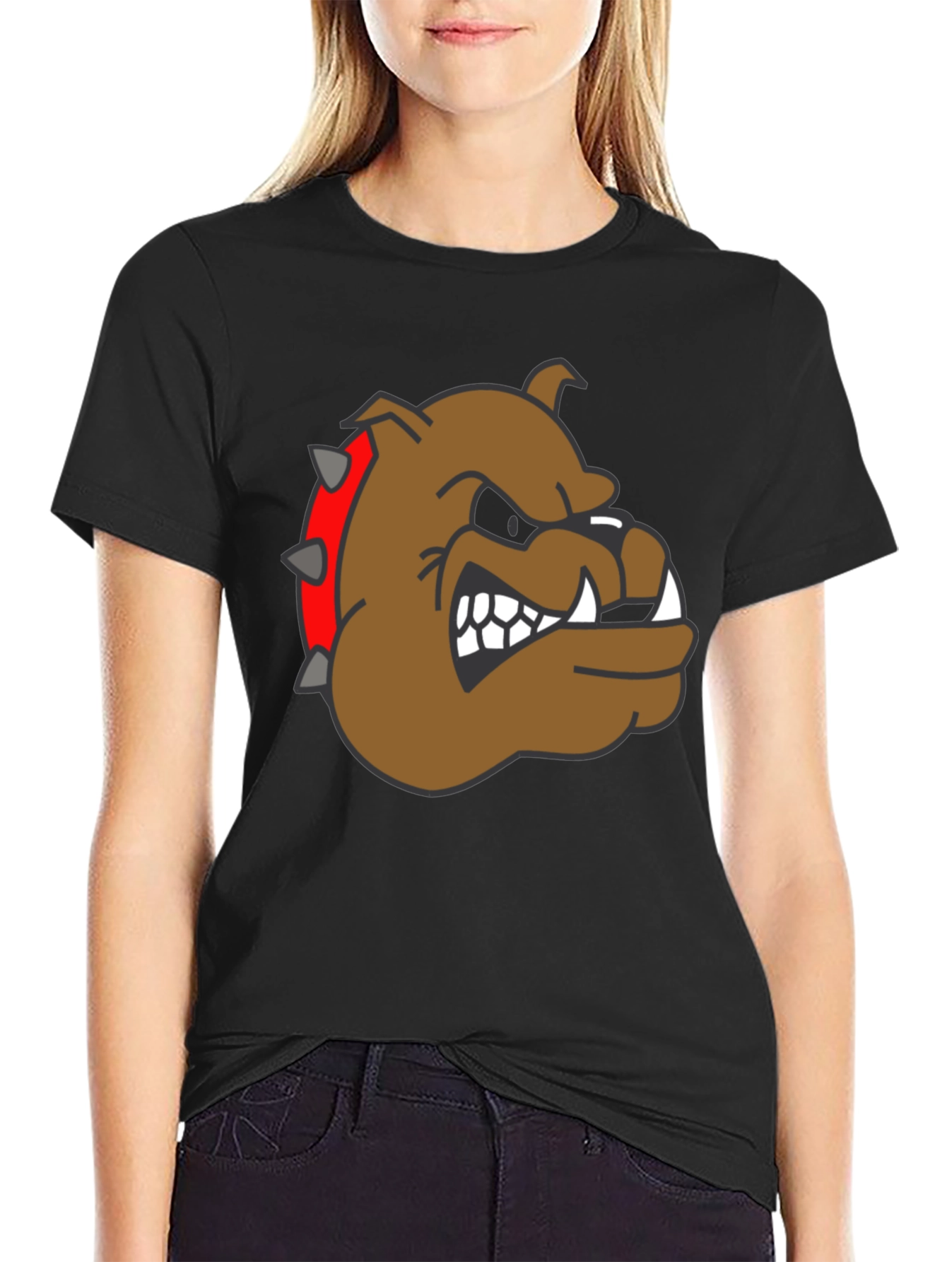 Bulldog Graphic Tee - Fierce Style