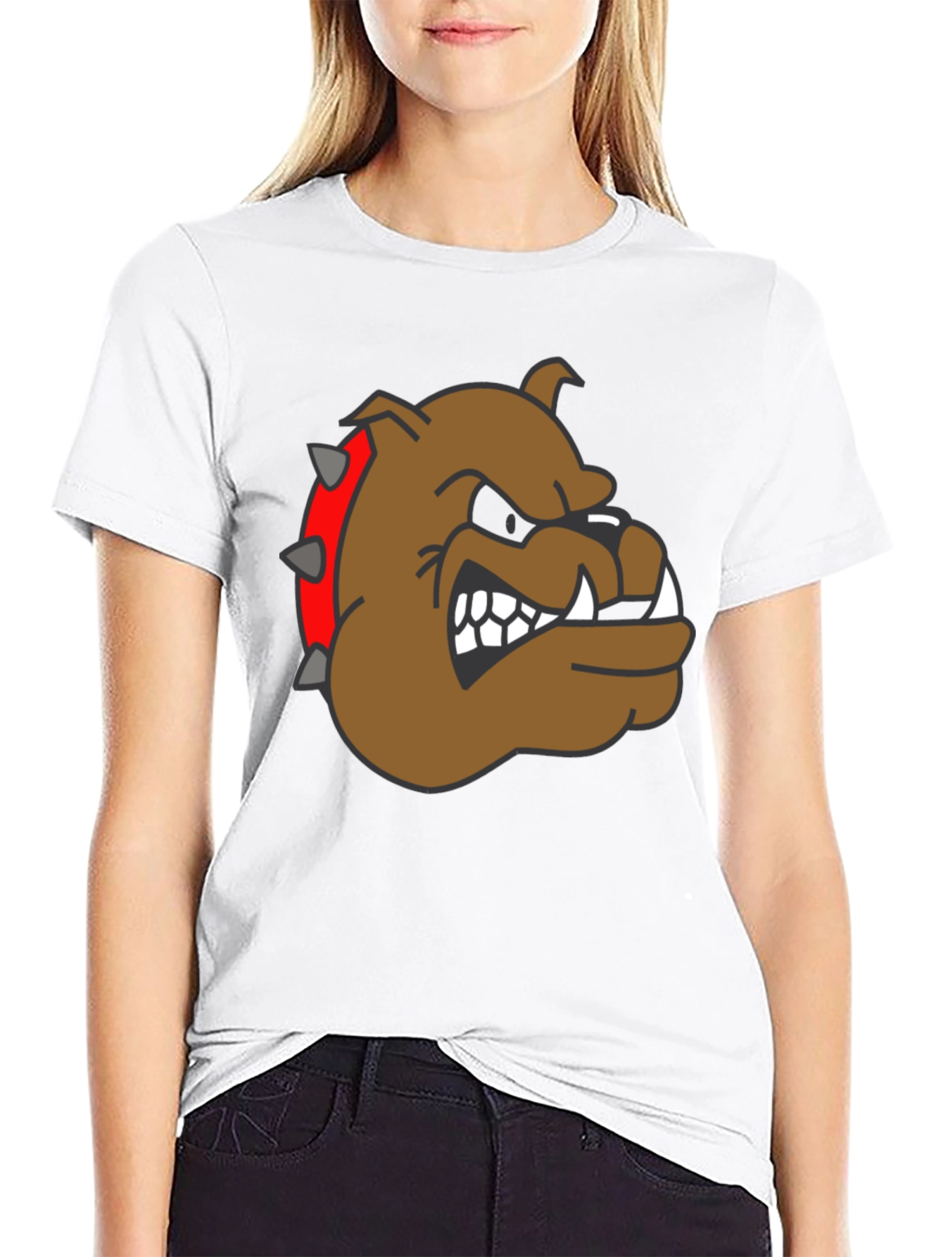 Bulldog Graphic Tee - Fierce Style