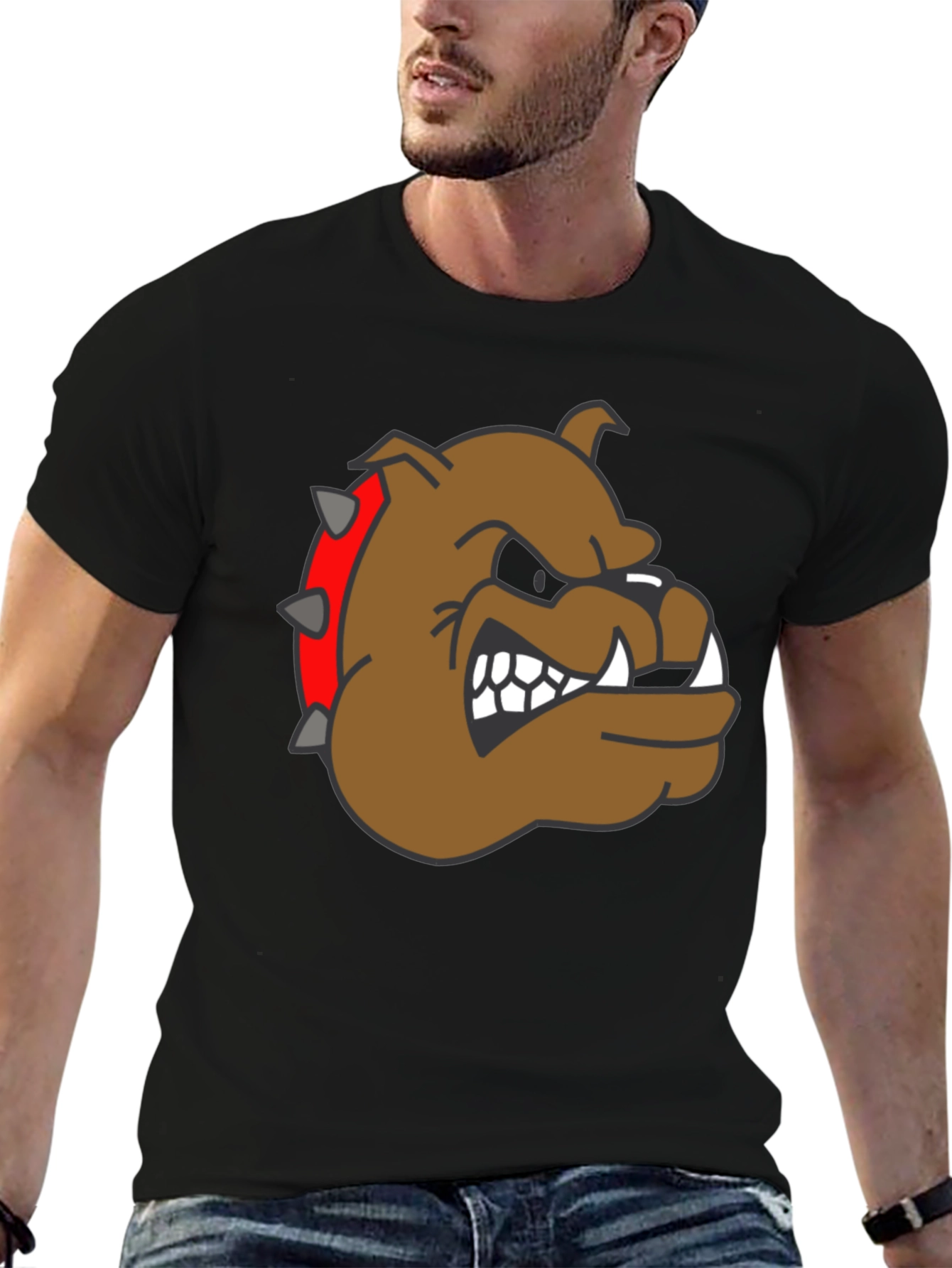Bulldog Graphic Tee - Fierce Style