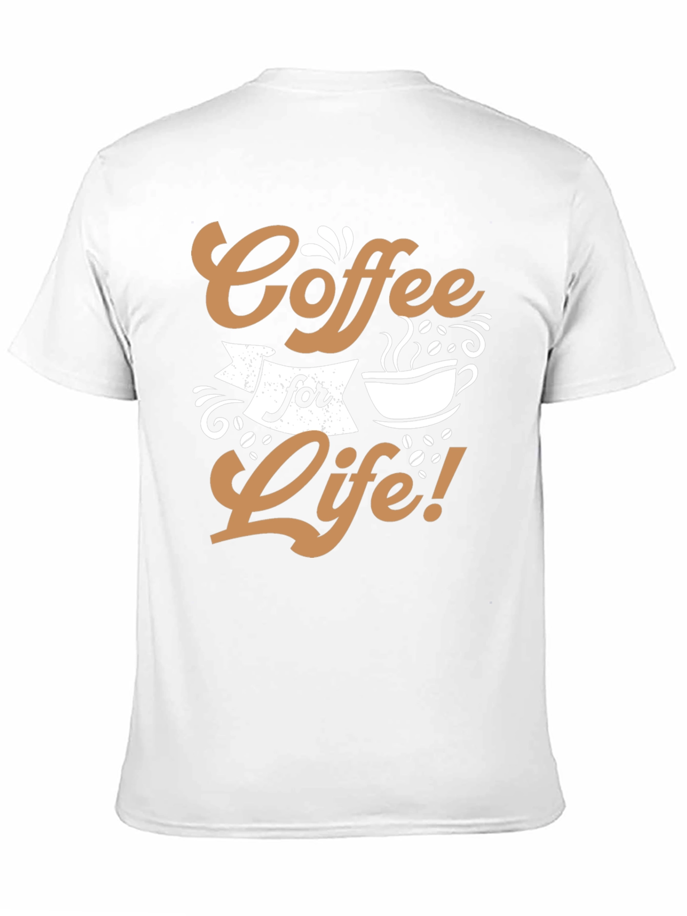 Coffee for Life Graphic Tee - Black