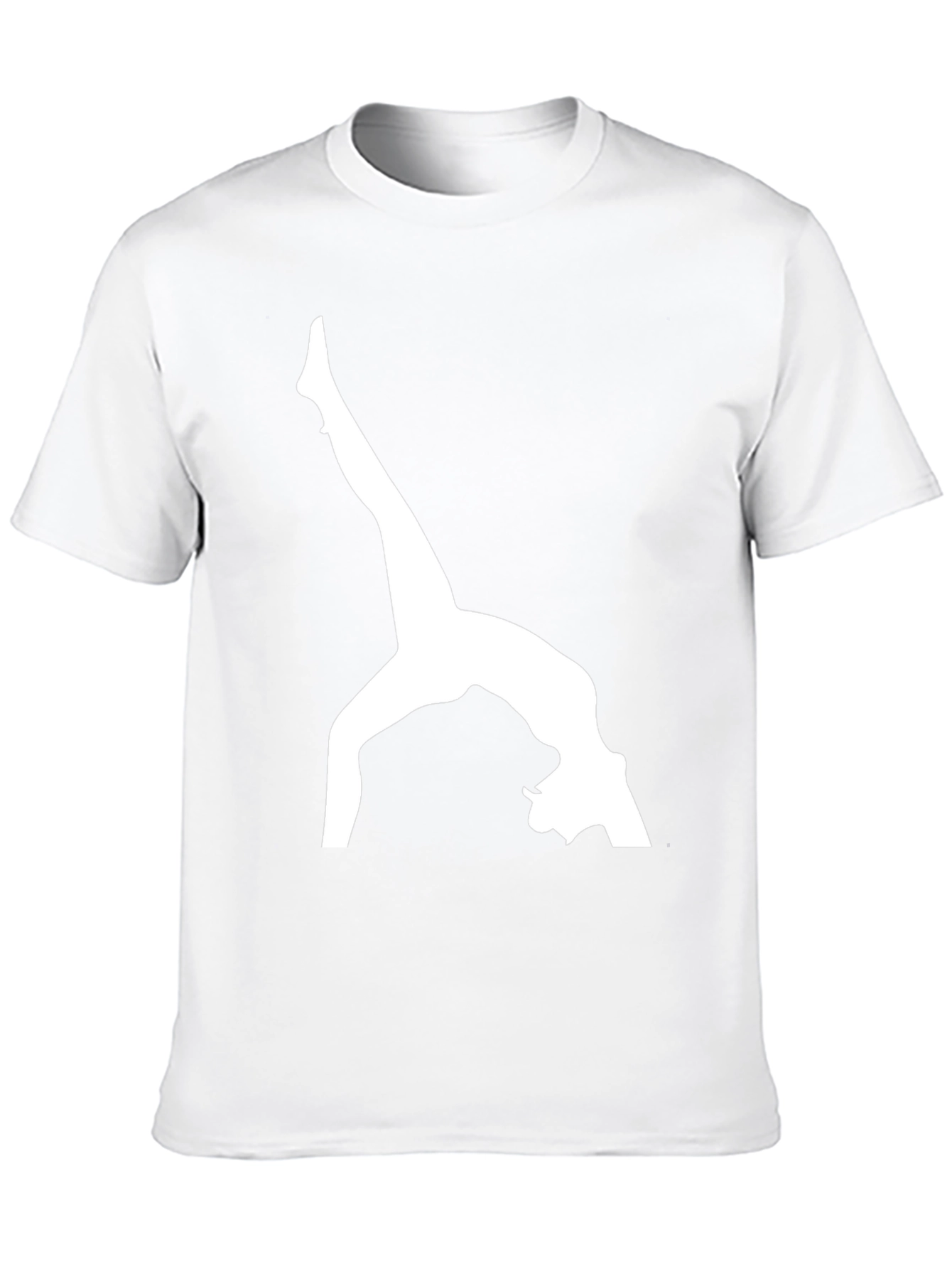 Black Dancer Silhouette Graphic Tee
