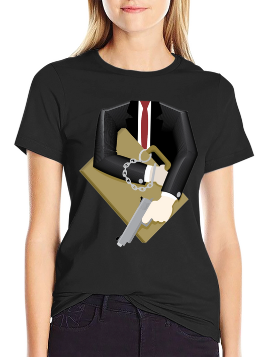 Suit & Briefcase Graphic T-Shirt