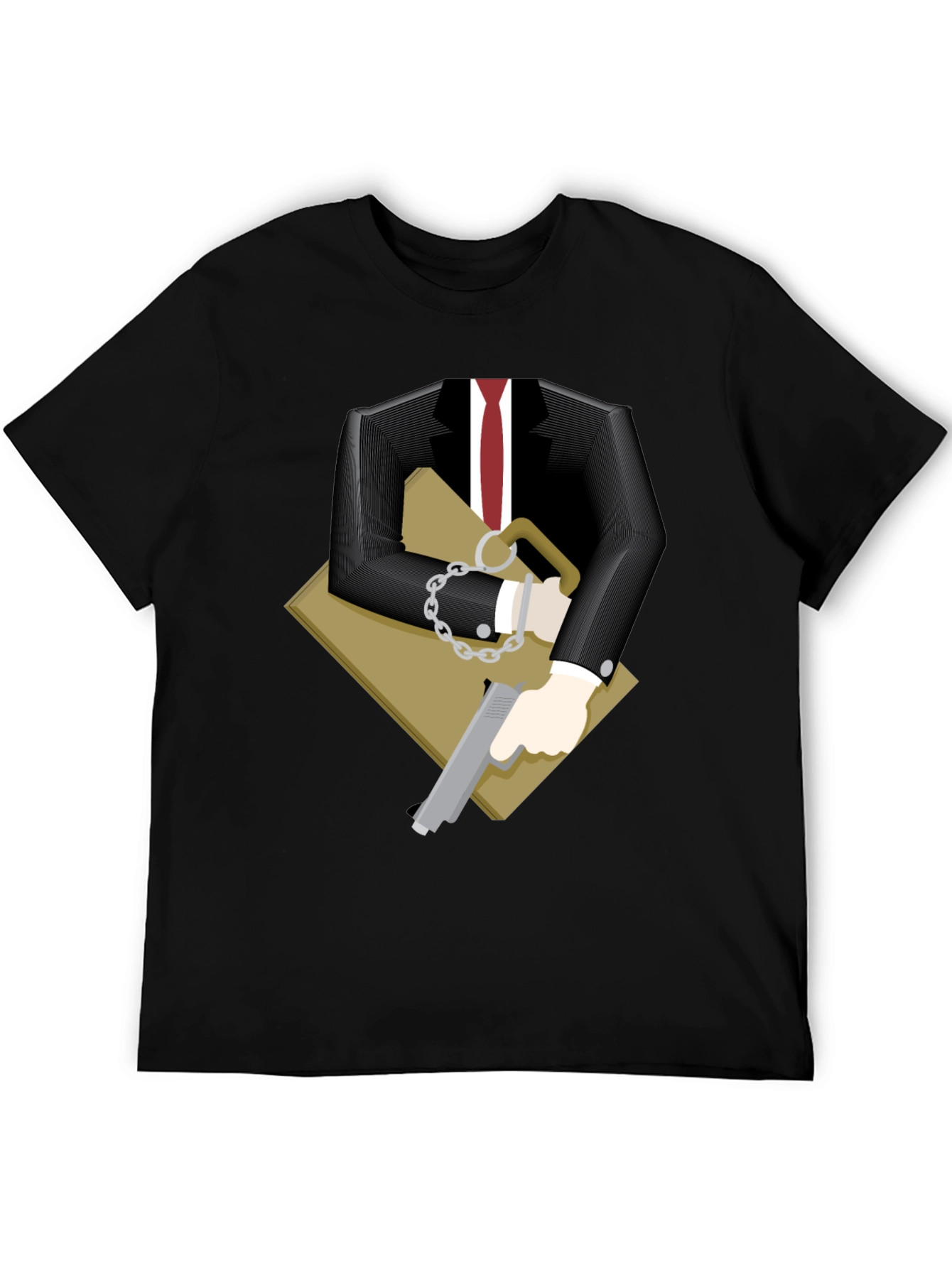 Suit & Briefcase Graphic T-Shirt