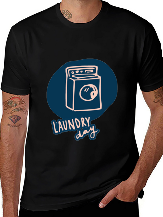 Laundry Day T-Shirt - Cute Washer Design