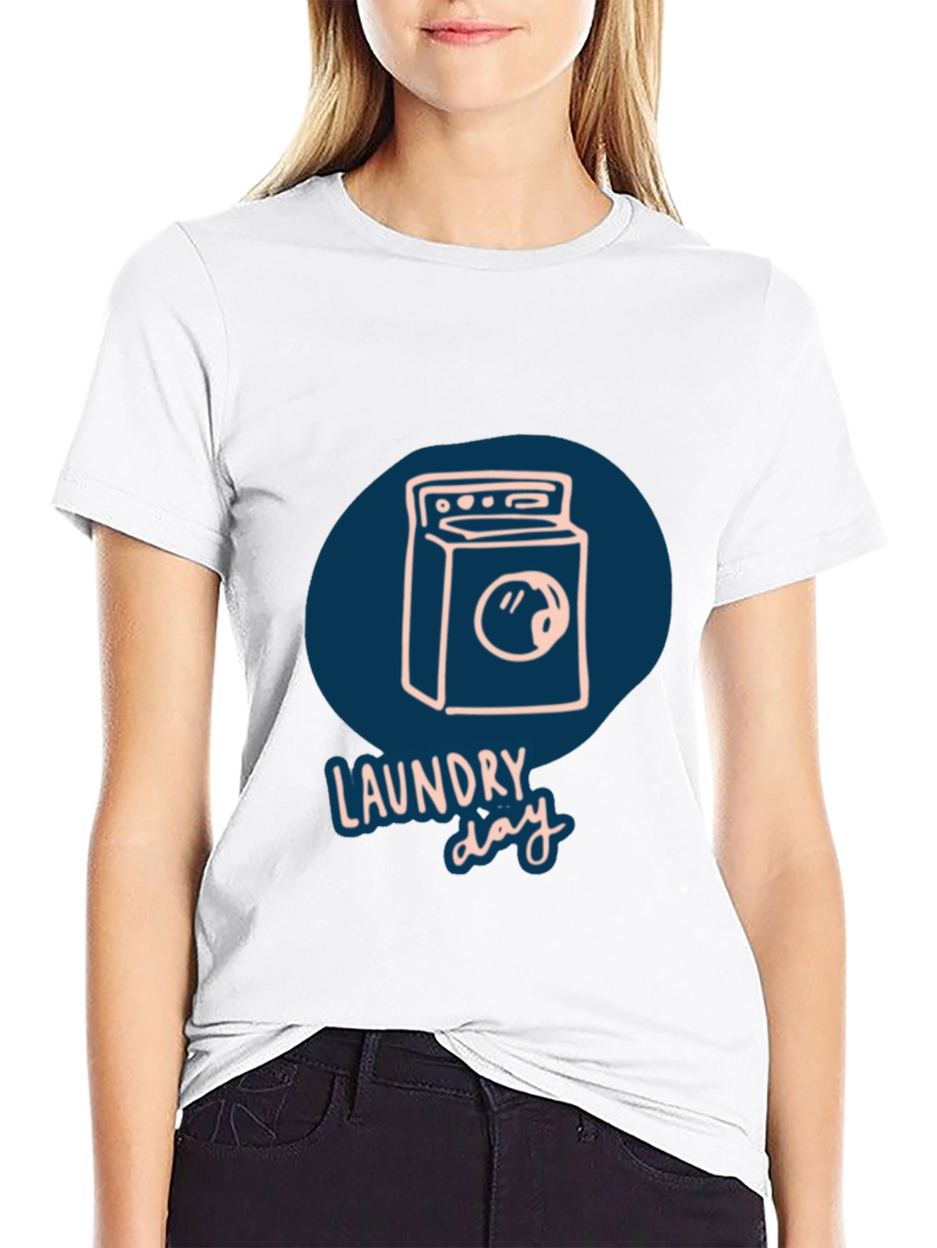 Laundry Day T-Shirt - Cute Washer Design