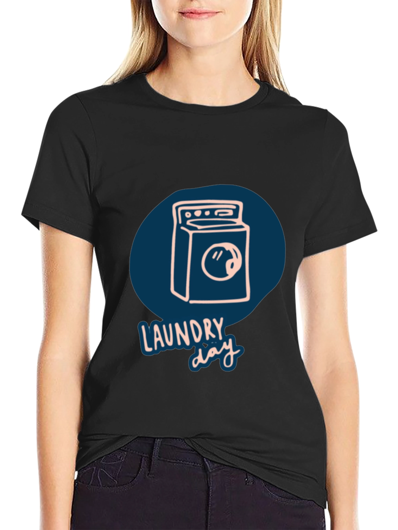 Laundry Day T-Shirt - Cute Washer Design