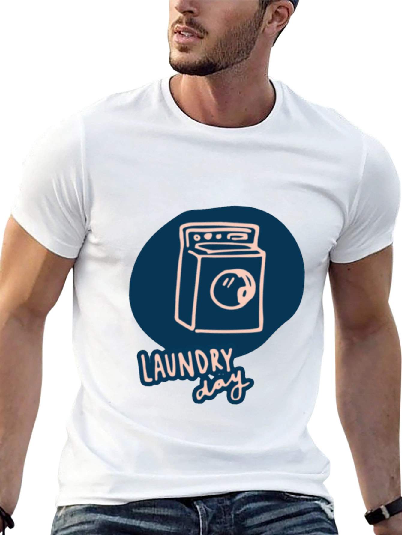 Laundry Day T-Shirt - Cute Washer Design