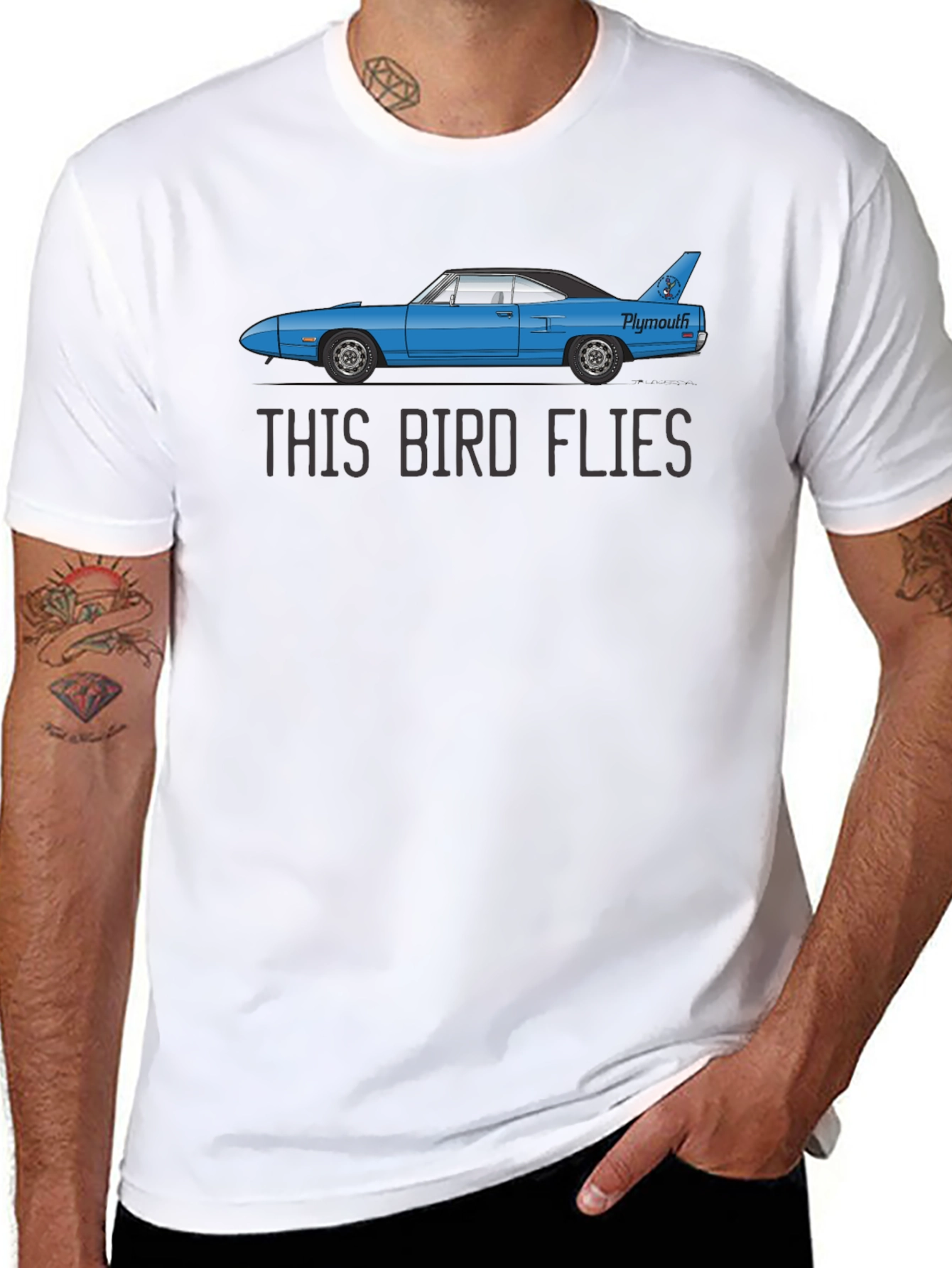 This Bird Flies - Plymouth Superbird T-Shirt