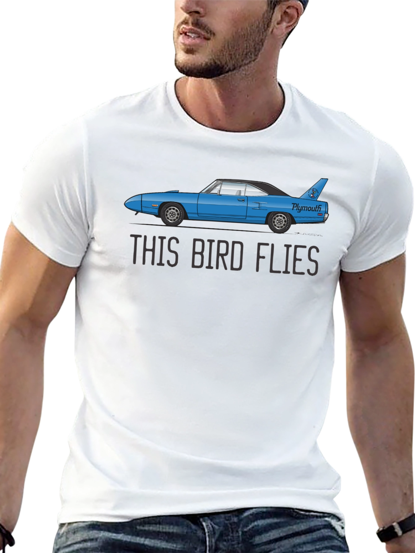 This Bird Flies - Plymouth Superbird T-Shirt