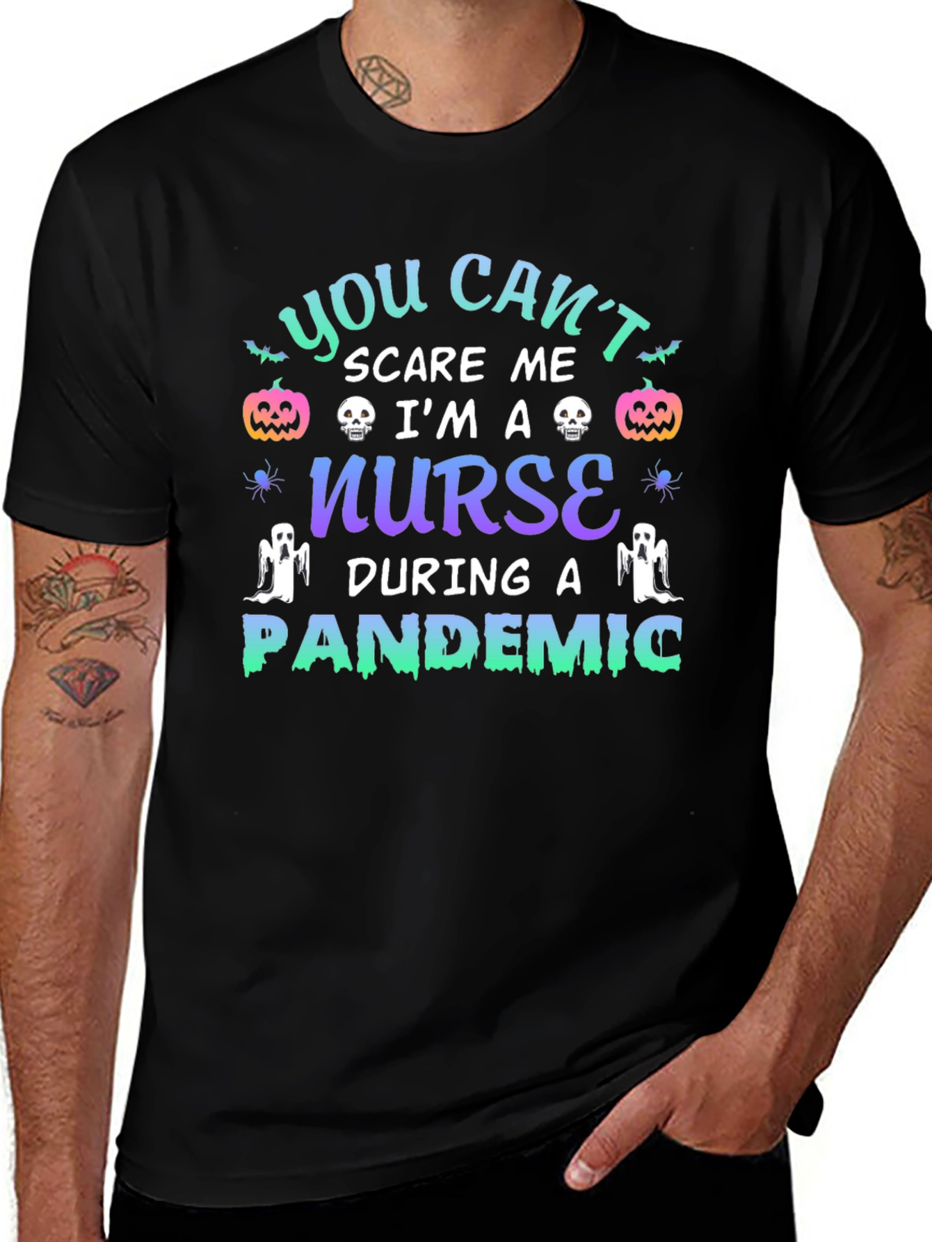 Nurse Pandemic Halloween T-Shirt