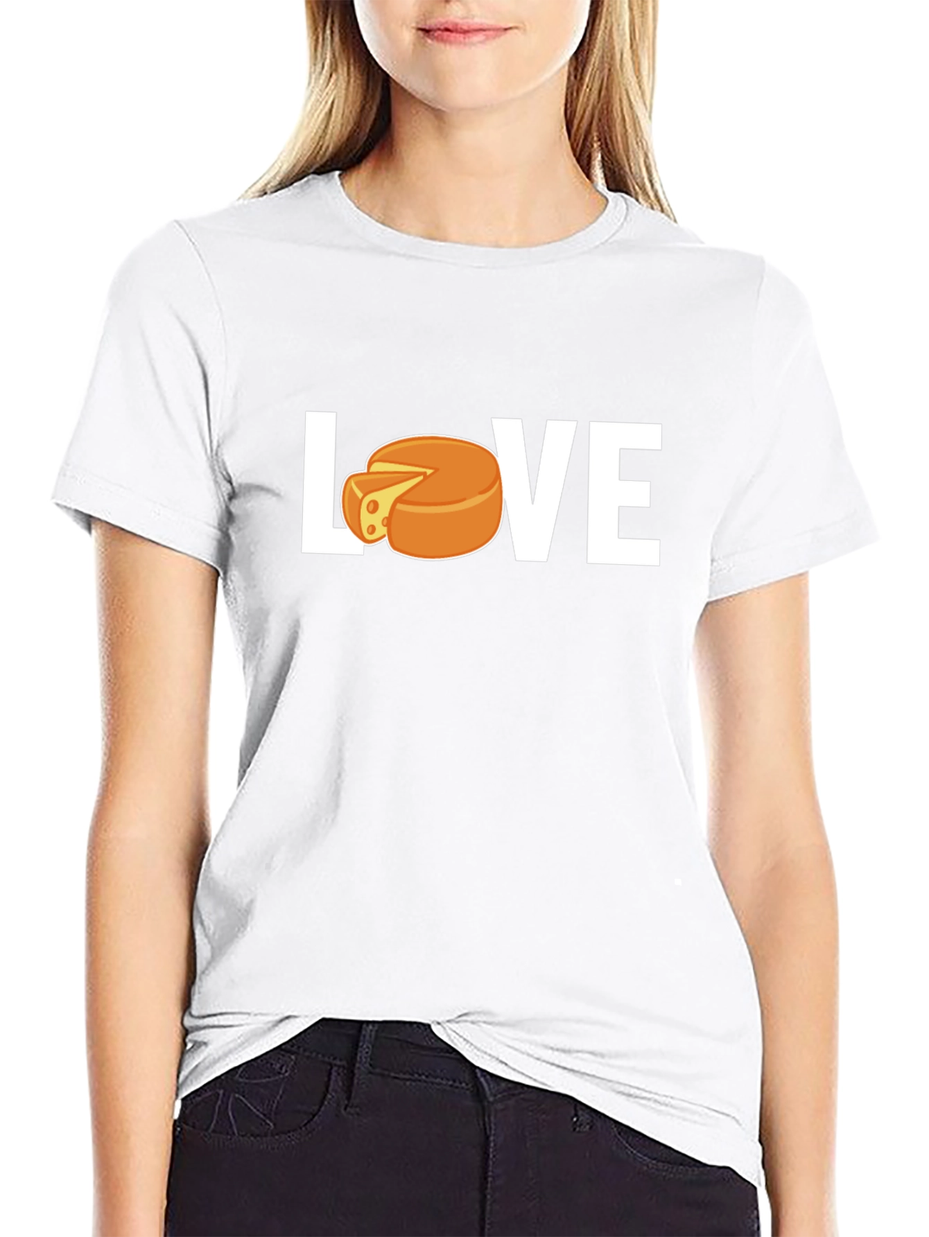 Love Cheese T-Shirt - Funny Foodie Tee