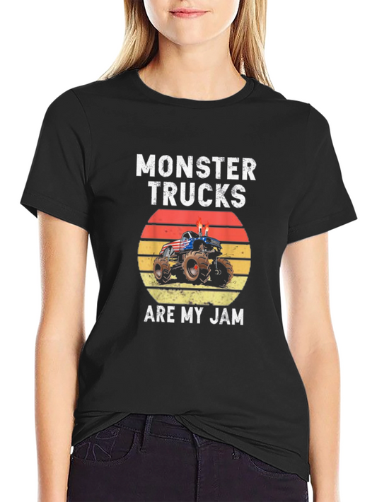 Monster Trucks Are My Jam T-Shirt