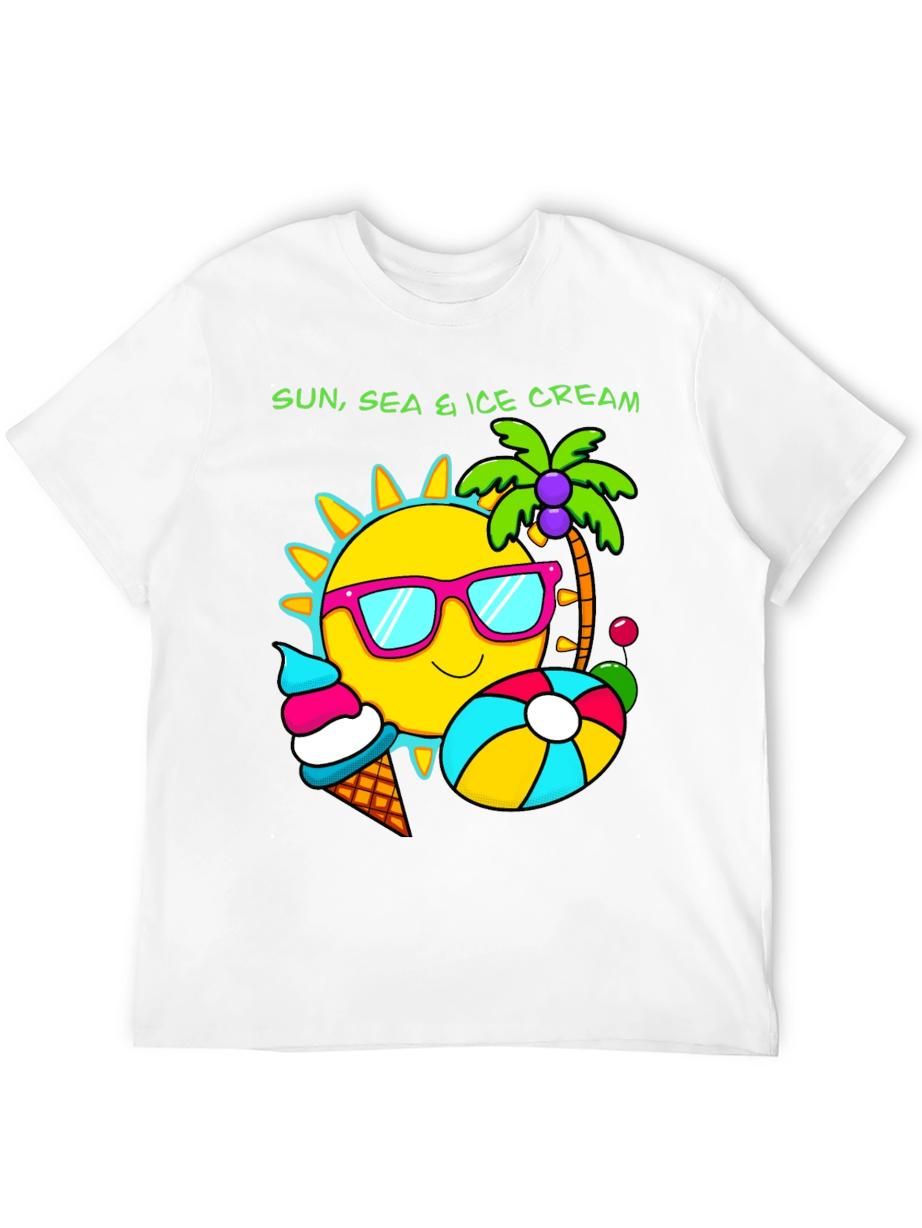 Sun Sea & Ice Cream Graphic Tee
