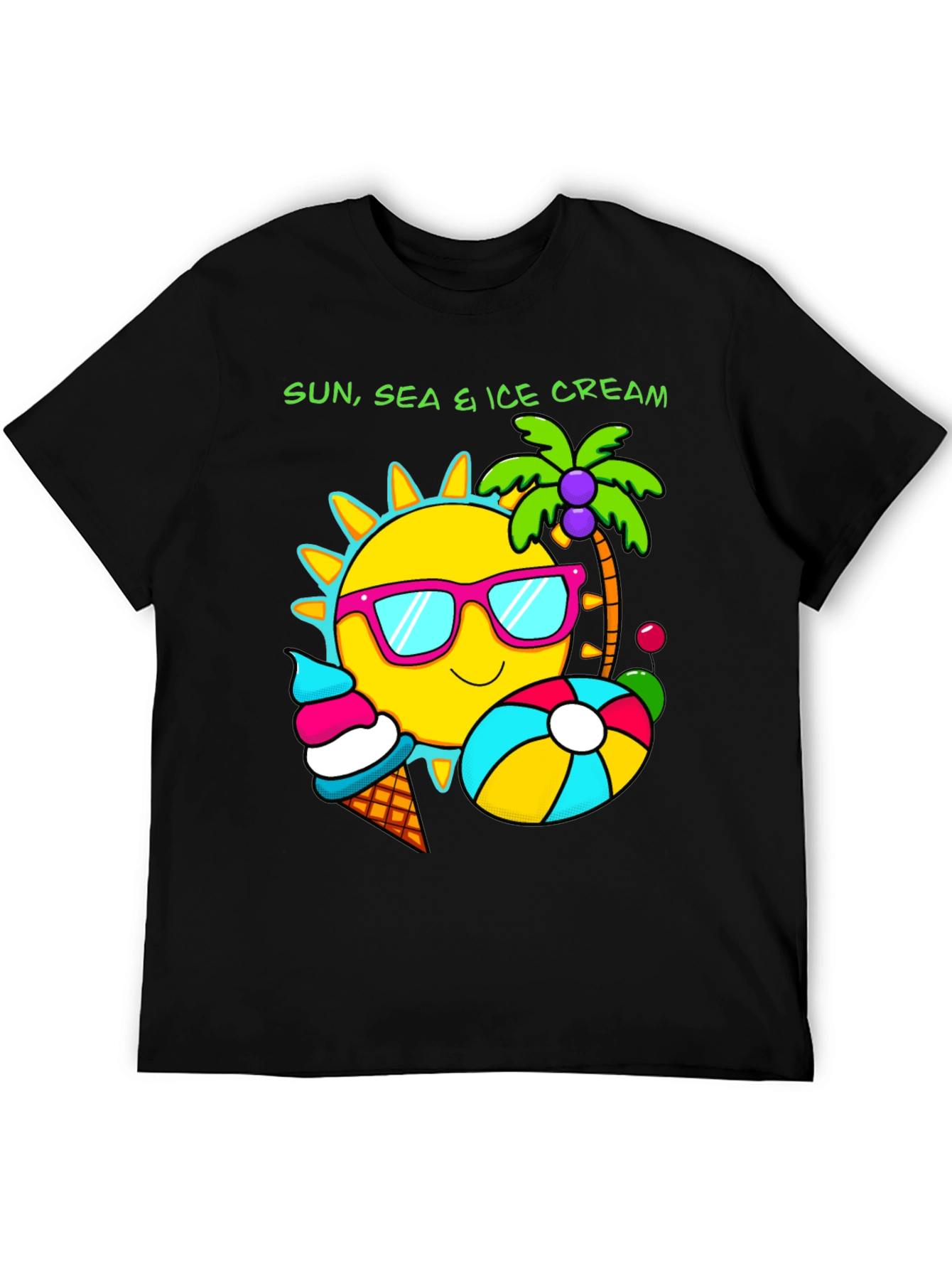 Sun Sea & Ice Cream Graphic Tee
