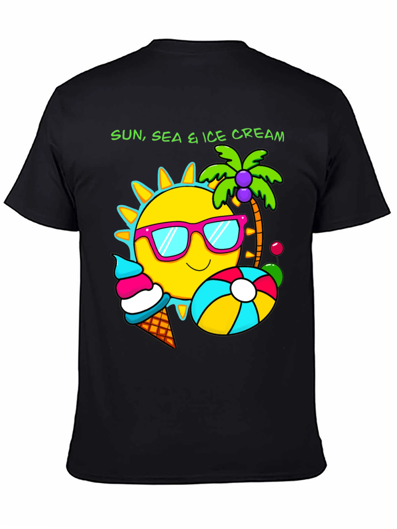 Sun Sea & Ice Cream Graphic Tee