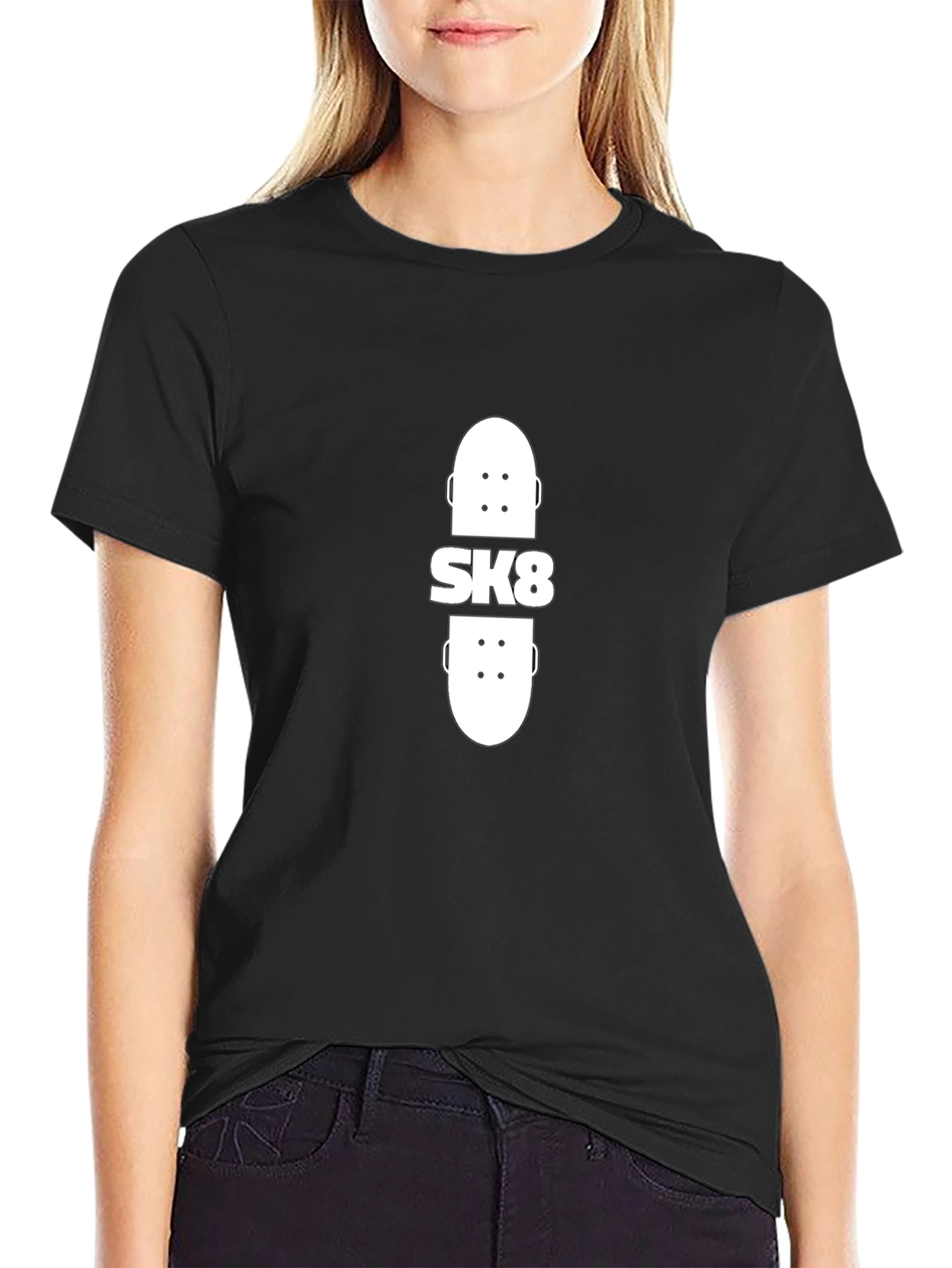 SK8 Skateboard T-Shirt - Cool Skateboarding Apparel