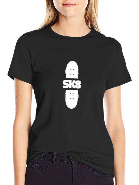 SK8 Skateboard T-Shirt - Cool Skateboarding Apparel