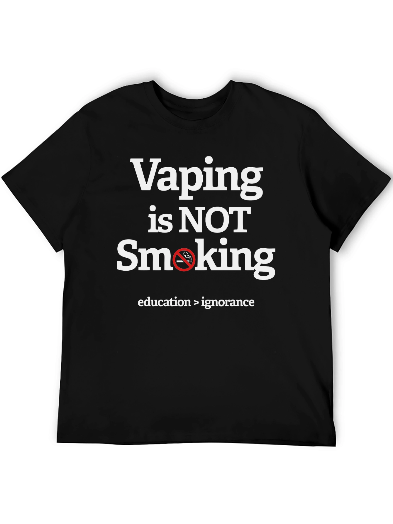 Vaping is NOT Smoking Graphic Tee