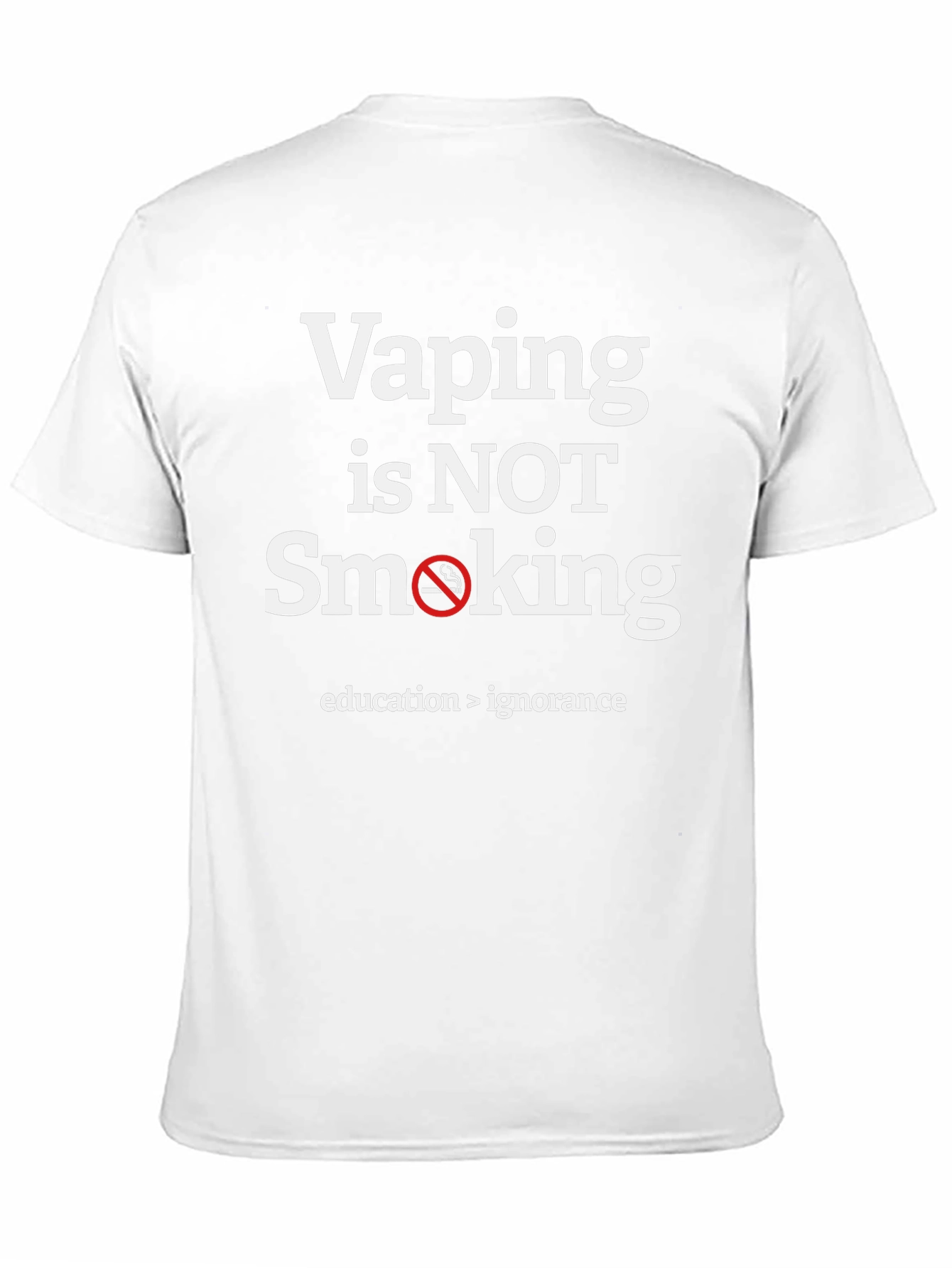 Vaping is NOT Smoking Graphic Tee