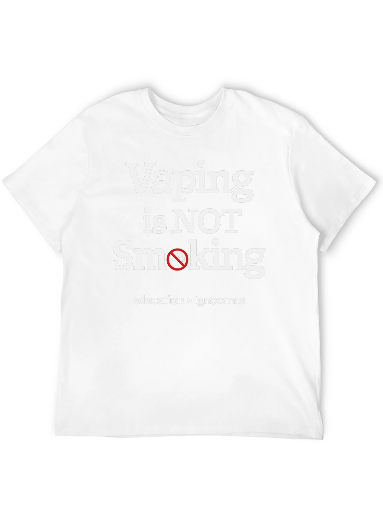 Vaping is NOT Smoking Graphic Tee